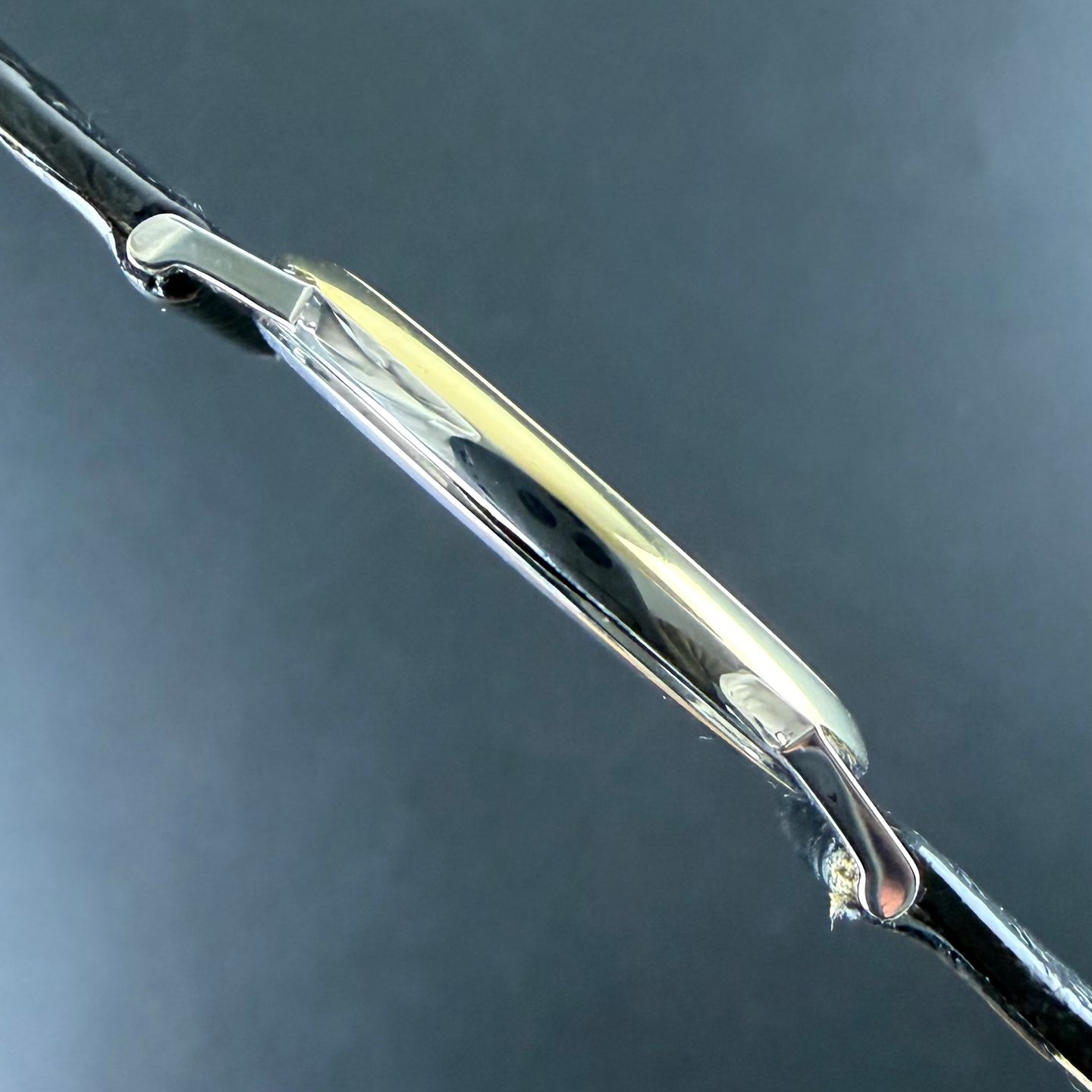 Omega De Ville 195.2378 (1993) - White dial 32 mm Gold/Steel case (6/8)