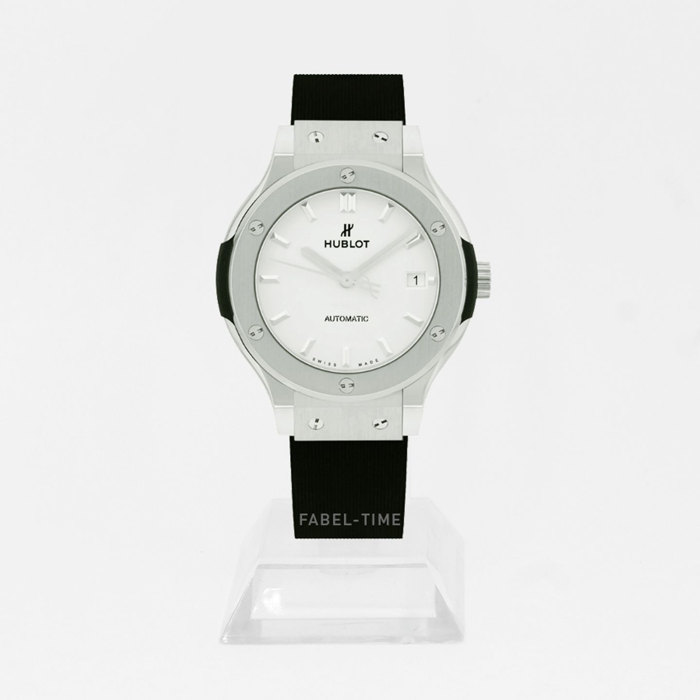 Hublot Classic Fusion 565.NX.2611.RX (2024) - White dial 38 mm Titanium case (1/1)