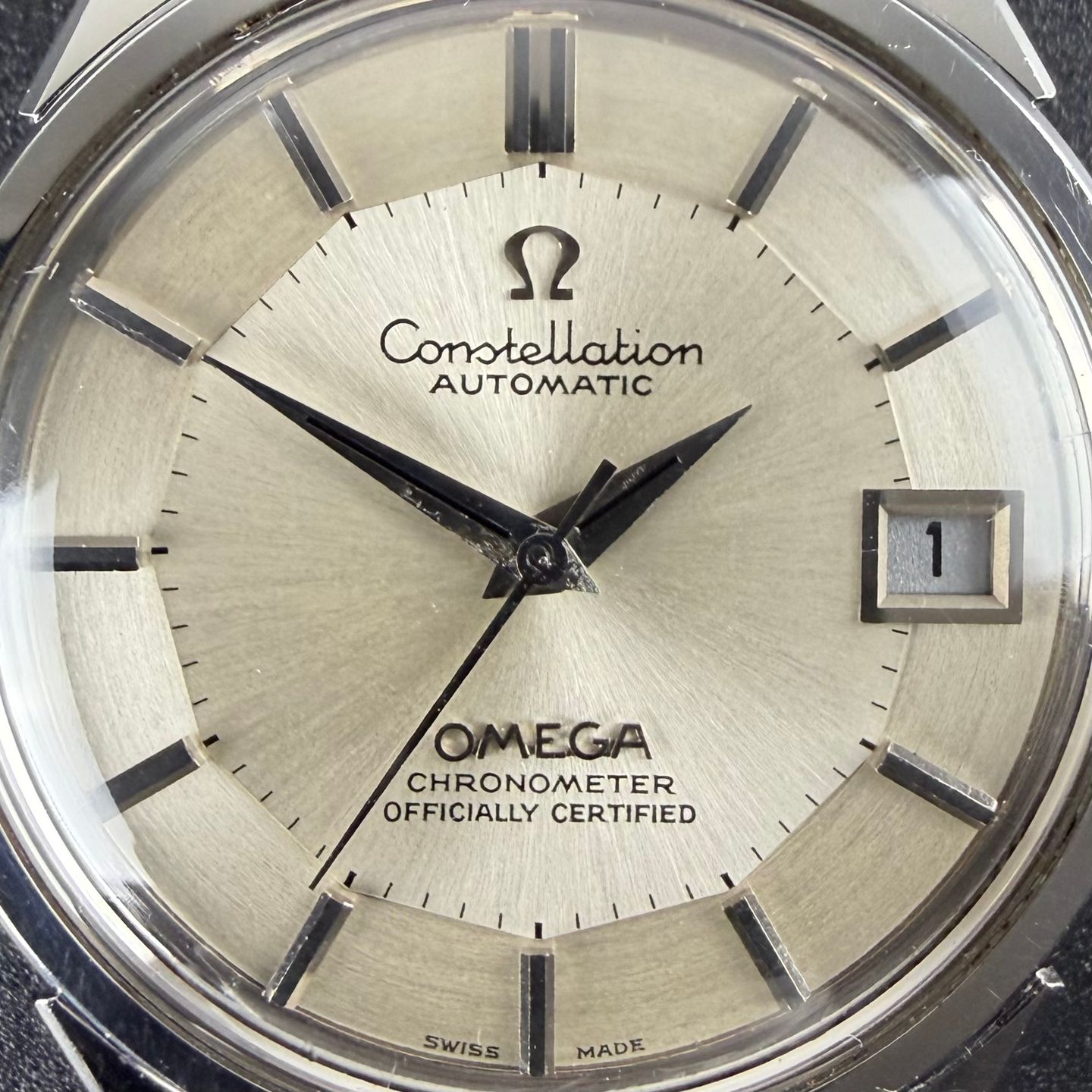 Omega Constellation 168.0065 (1973) - Wit wijzerplaat 34mm Staal (8/8)