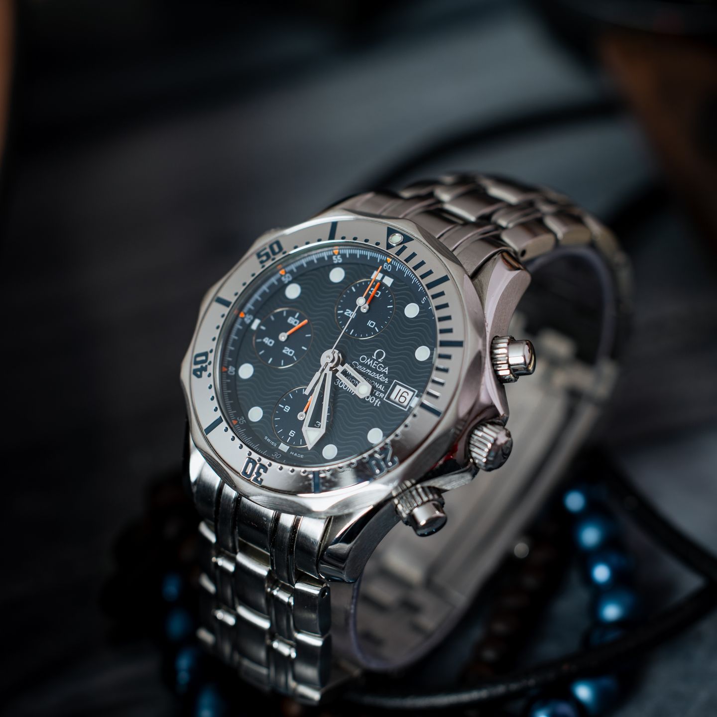 Omega Seamaster Diver 300 M 2598.80.00 (Onbekend (willekeurig serienummer)) - Blauw wijzerplaat 42mm Staal (2/5)