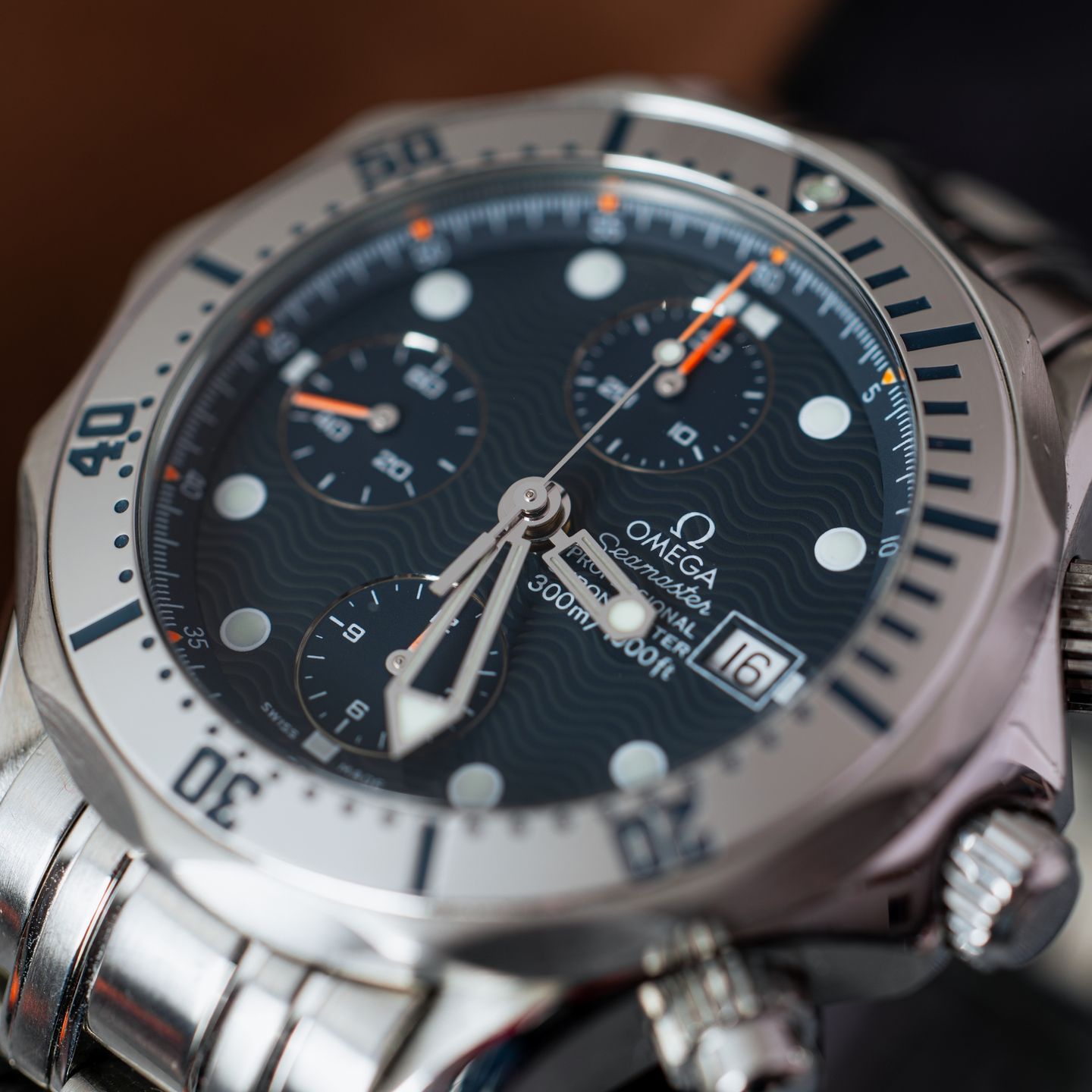 Omega Seamaster Diver 300 M 2598.80.00 (Onbekend (willekeurig serienummer)) - Blauw wijzerplaat 42mm Staal (4/5)