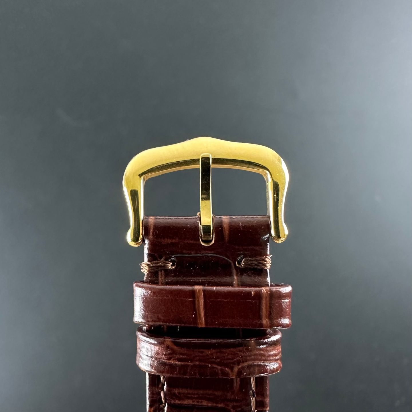 Cartier Tank Vermeil Unknown (1990) - Brown dial 31 mm Steel case (7/8)