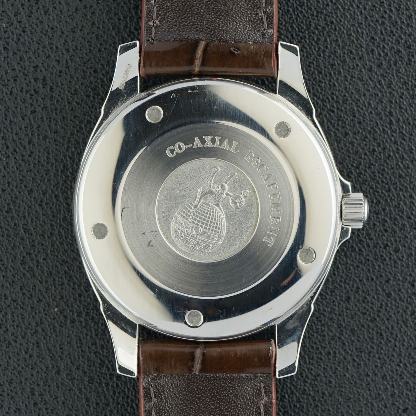 Omega De Ville 168.1700 (2006) - Black dial 37 mm Steel case (4/8)