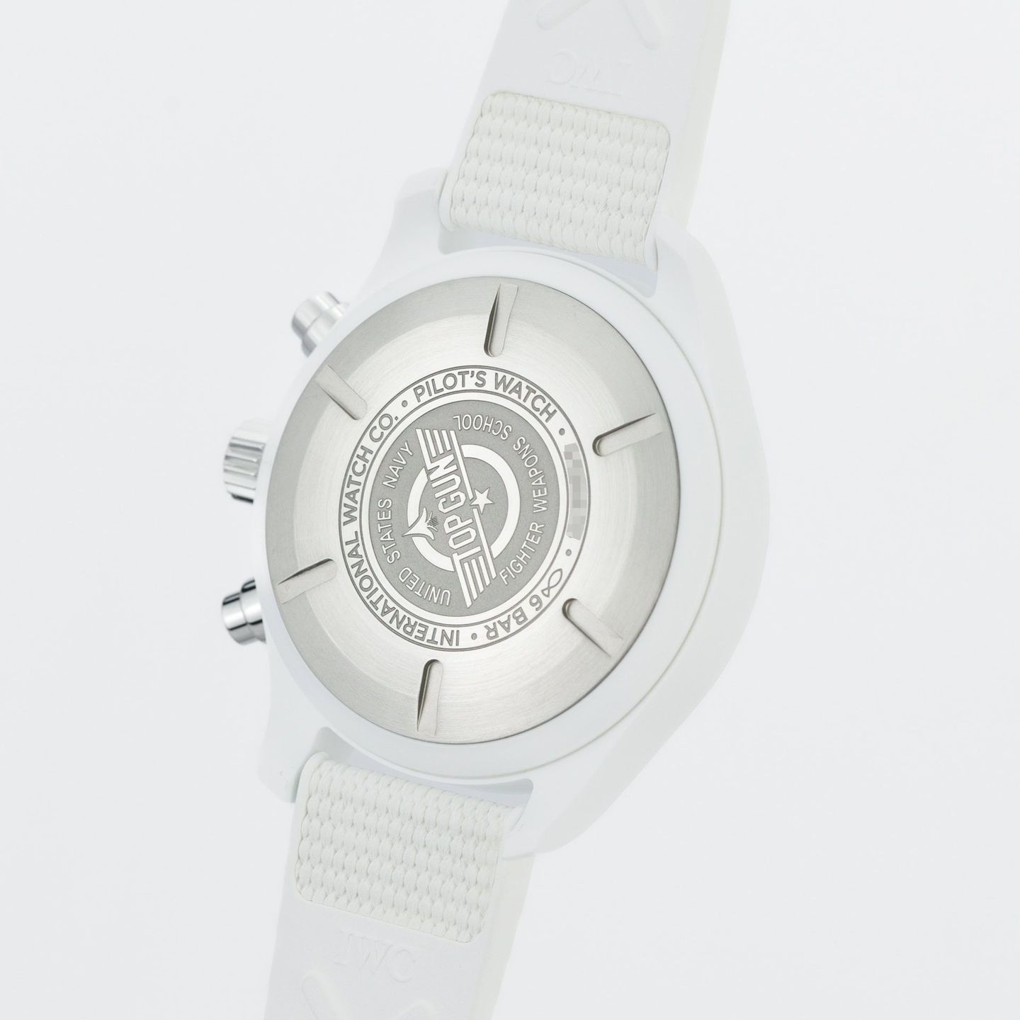 IWC Pilot Chronograph Top Gun IW389105 (2022) - Zwart wijzerplaat 45mm Keramiek (4/7)