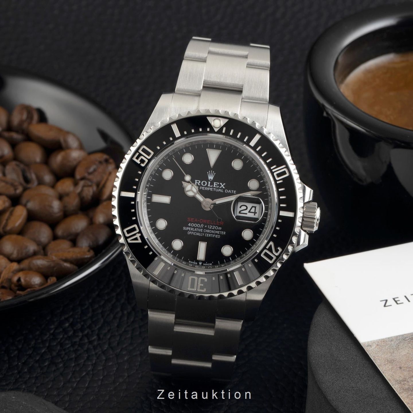 Rolex Sea-Dweller 126600 (Unknown (random serial)) - Black dial 43 mm Steel case (3/8)
