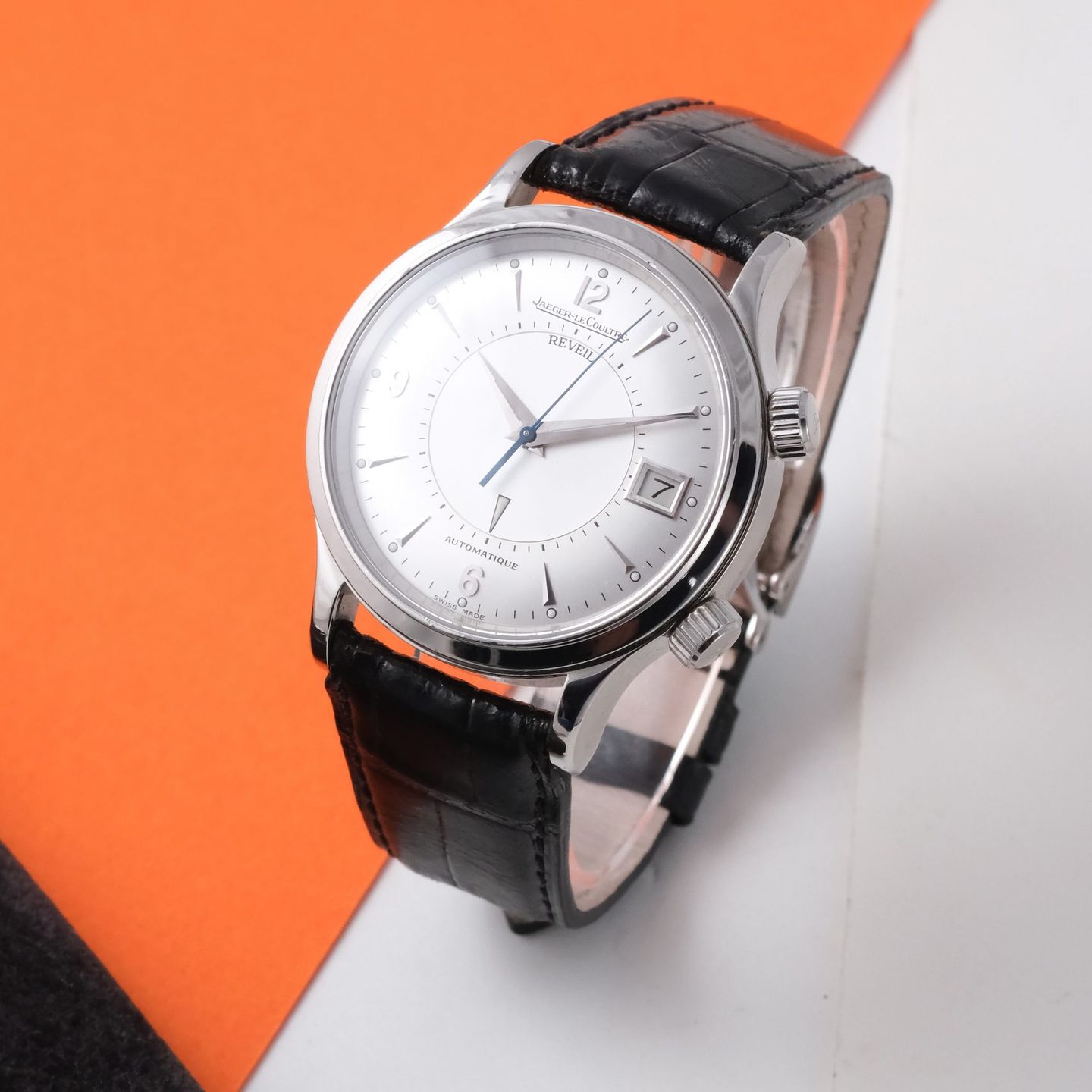 Jaeger-LeCoultre Master Memovox 141.8.97 (2000) - Silver dial 39 mm Steel case (3/8)