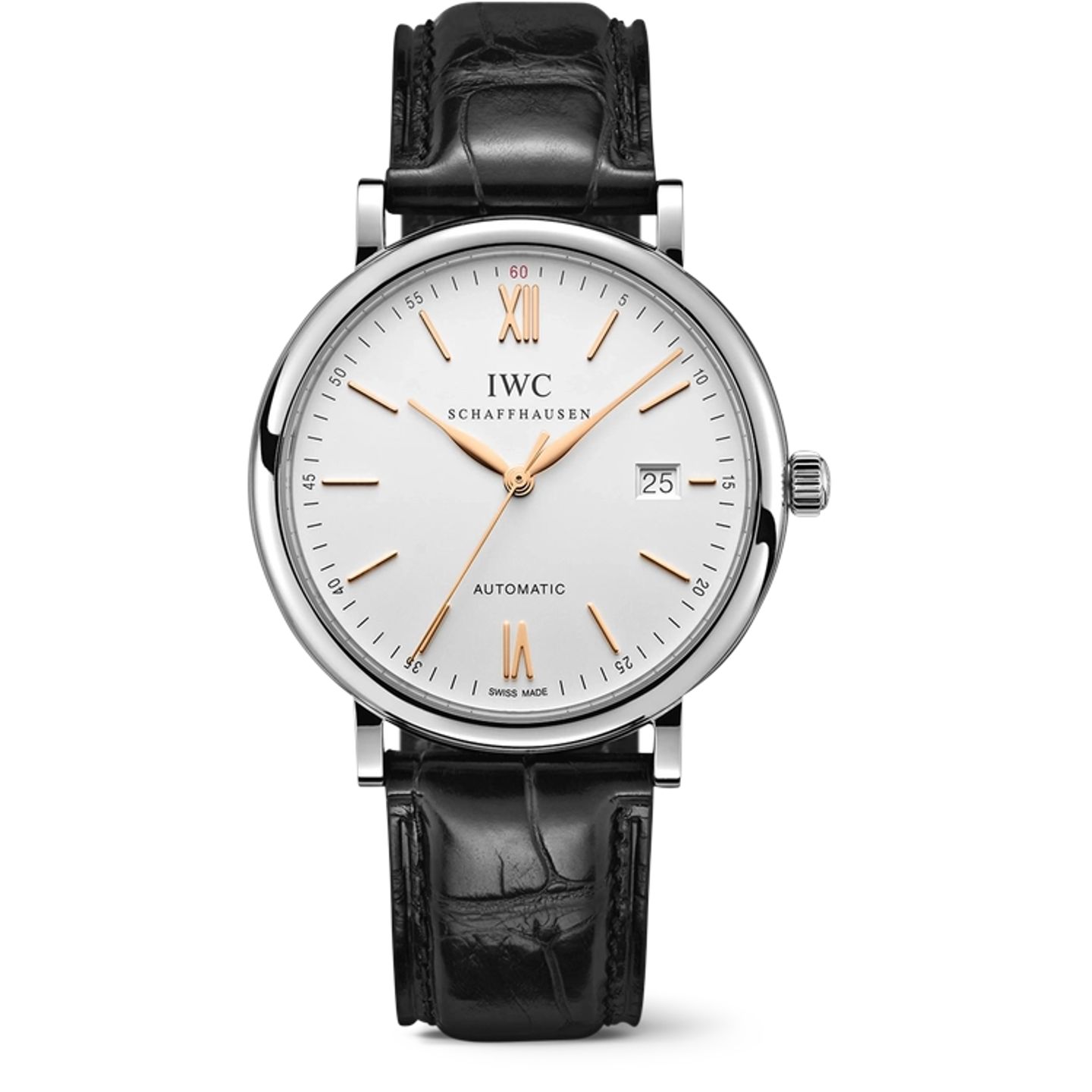 IWC Portofino Automatic IW356517 (2025) - Zilver wijzerplaat 40mm Staal (1/1)