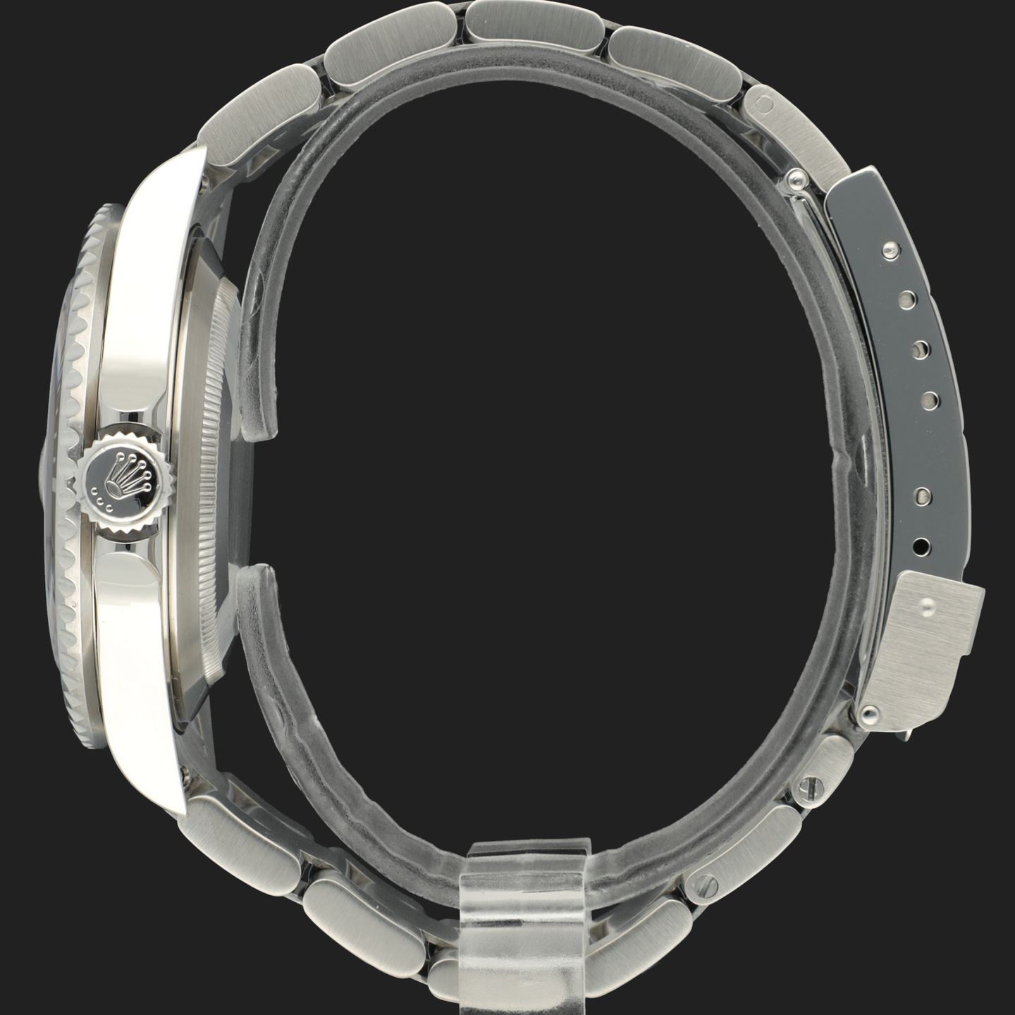 Rolex Submariner Date 16610 (2008) - Black dial 40 mm Steel case (7/8)