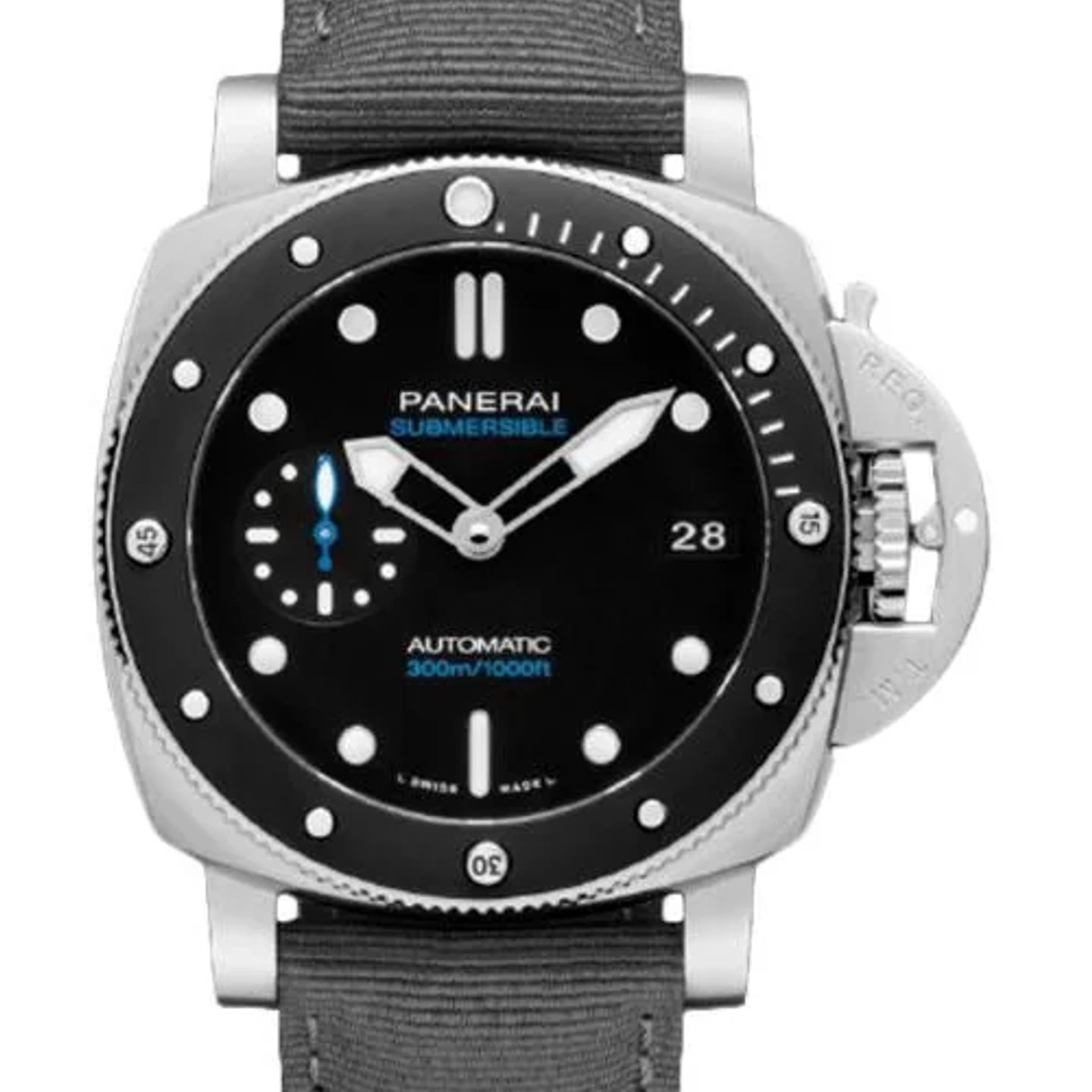 Panerai Luminor Submersible PAM02683 (2026) - Zwart wijzerplaat 42mm Staal (1/1)