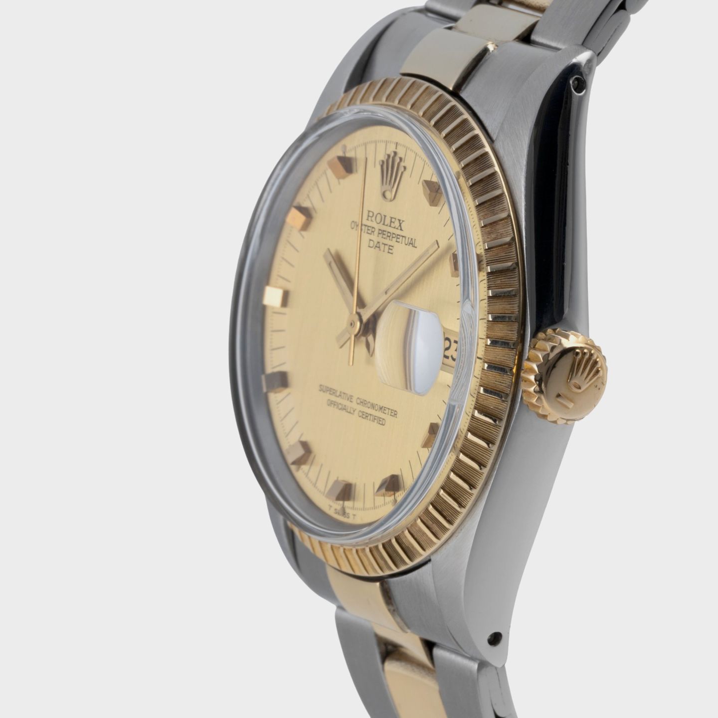 Rolex Oyster Perpetual Date 1505 (1972) - 34 mm Steel case (6/8)