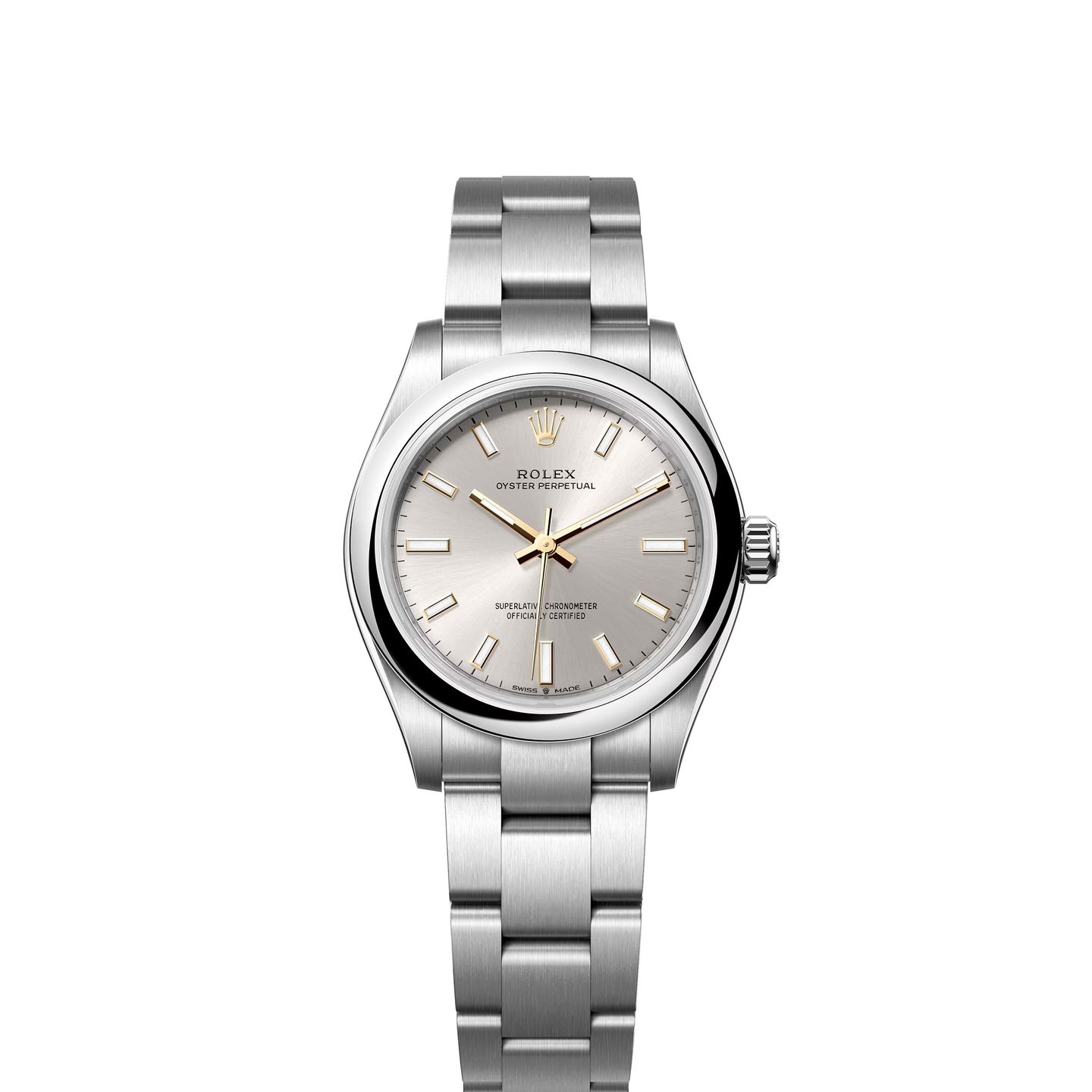 Rolex Oyster Perpetual 31 277200 (2024) - Zilver wijzerplaat 31mm Staal (1/1)