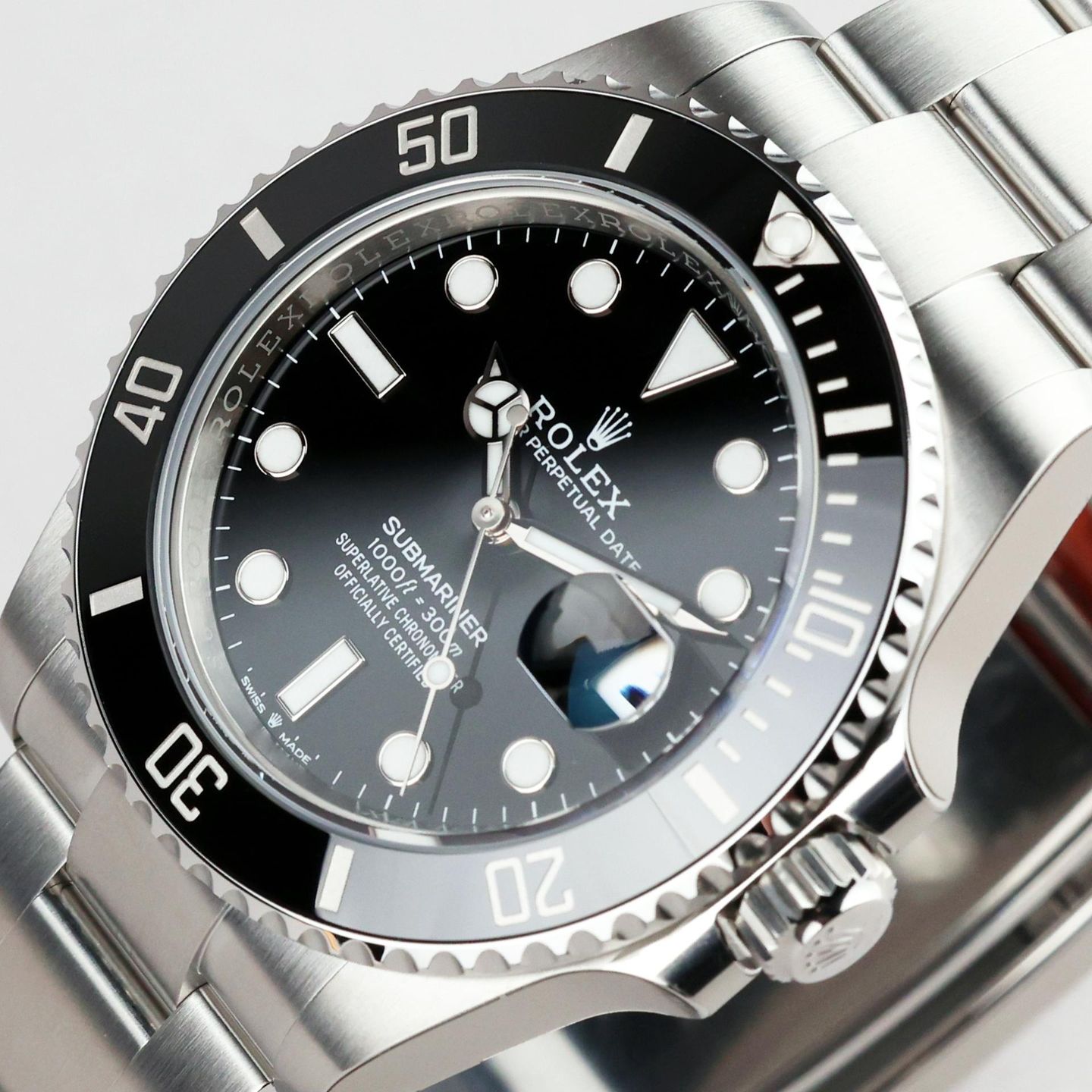 Rolex Submariner Date 126610LN (2026) - Zwart wijzerplaat 41mm Staal (5/8)
