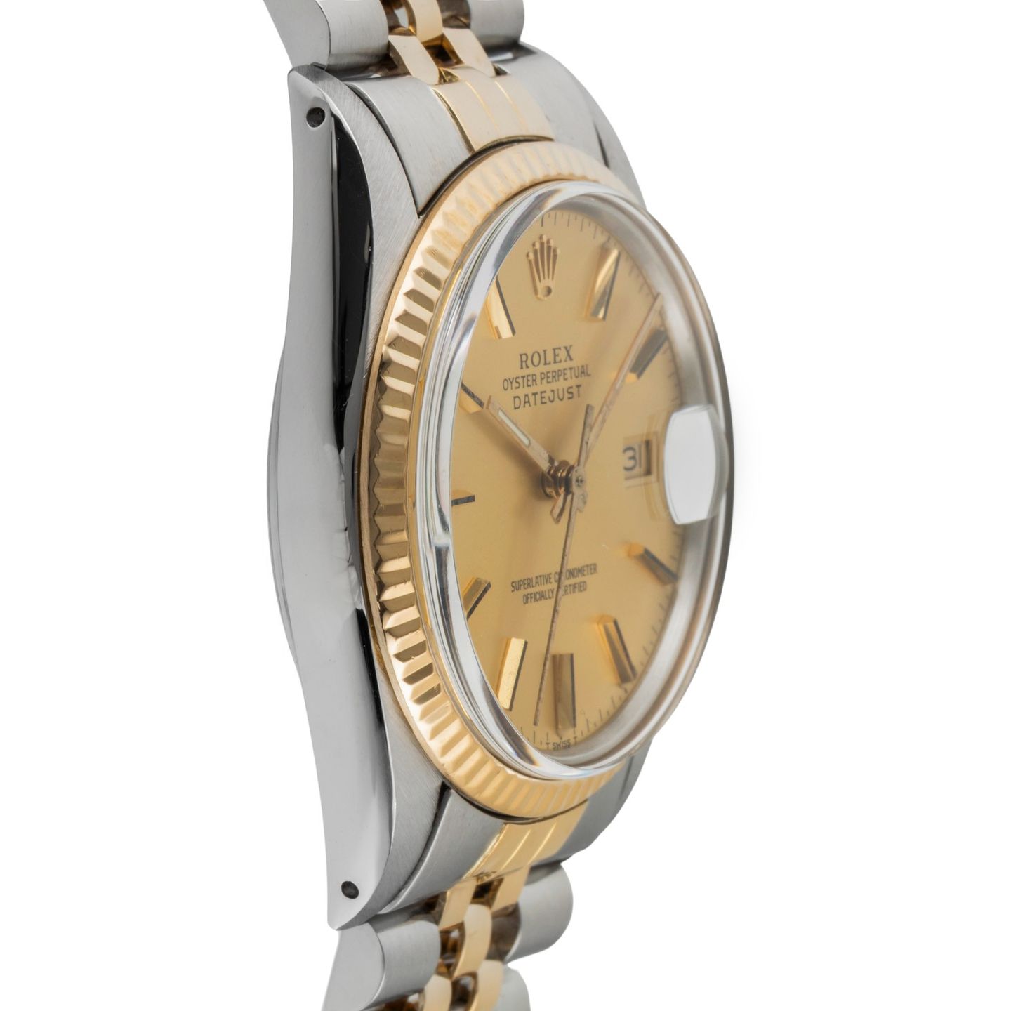 Rolex Datejust 36 16013 (1981) - 36mm Goud/Staal (7/8)