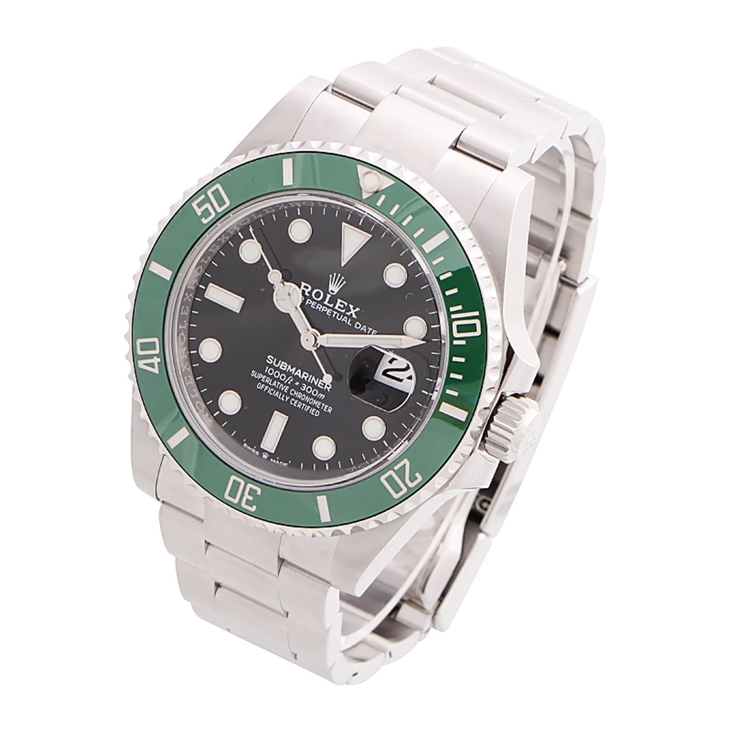 Rolex Submariner Date 126610LV (2021) - Zwart wijzerplaat 41mm Staal (2/4)