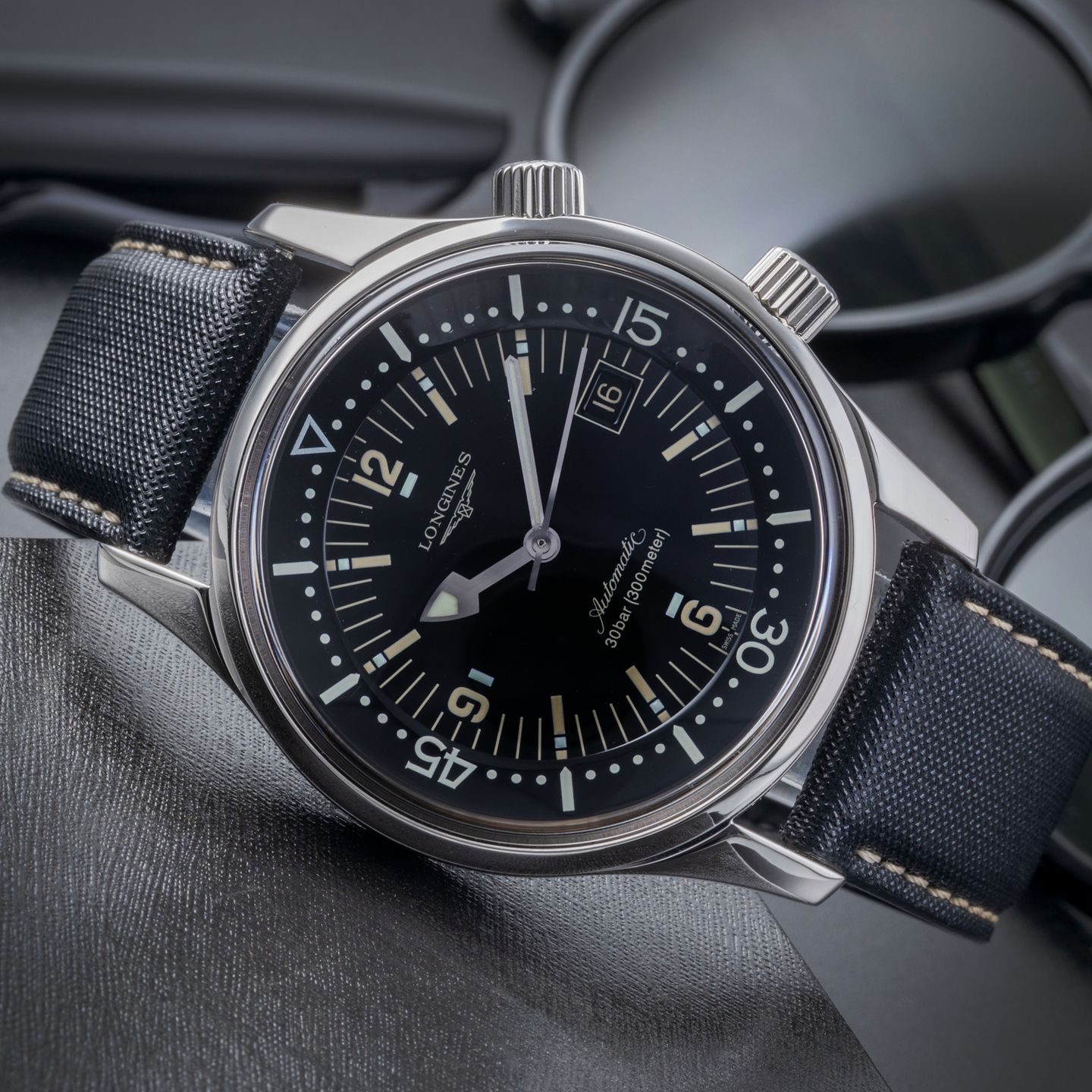 Longines Legend Diver L3.674.4.50.0 - (2/8)