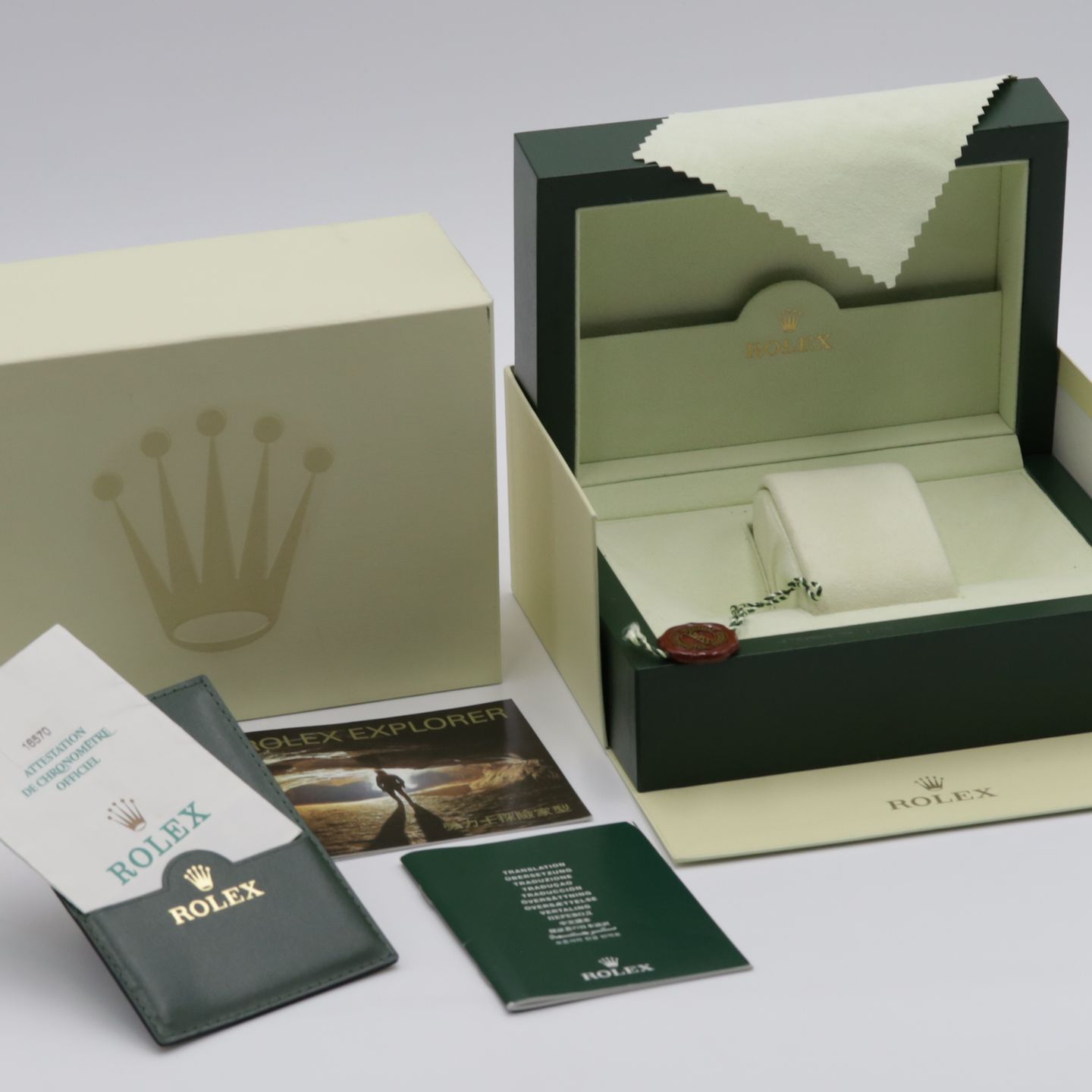 Rolex Explorer II 16570 (Unknown (random serial)) - 40 mm Steel case (8/8)