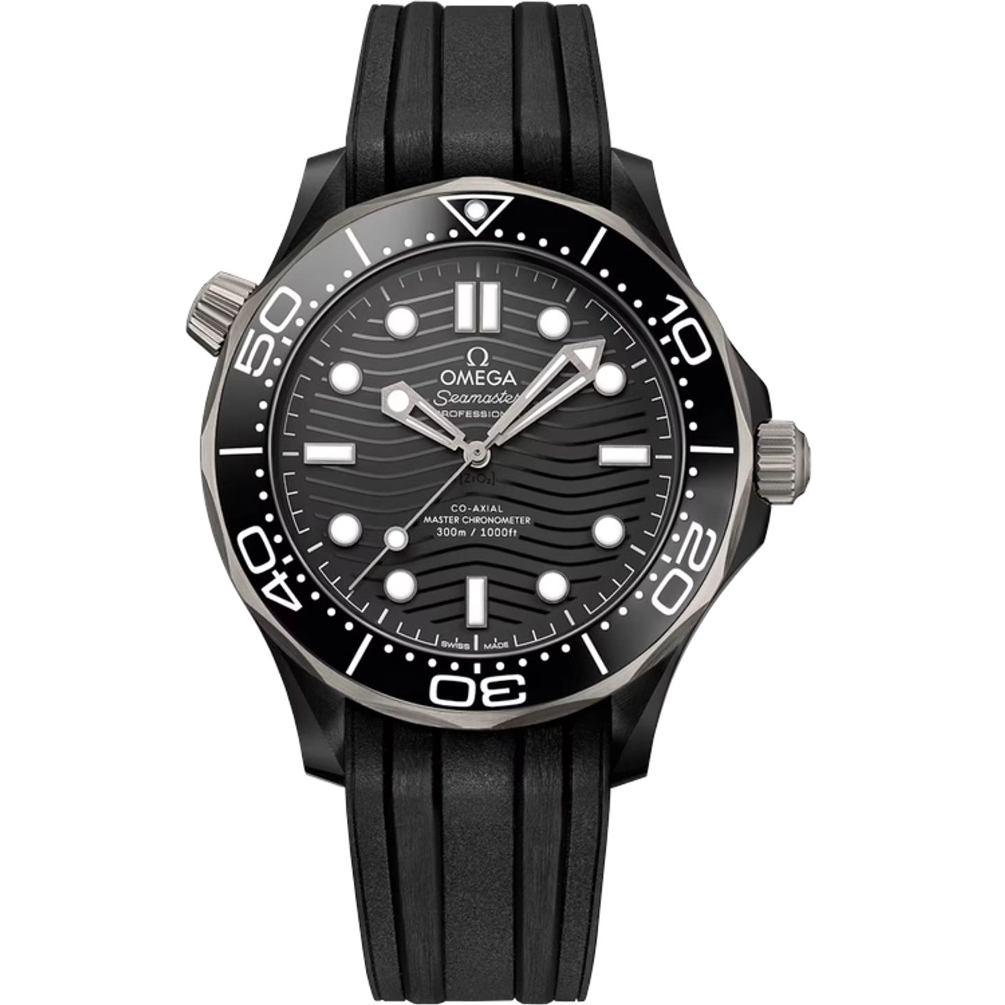 Omega Seamaster Diver 300 M 210.92.44.20.01.001 (2025) - Zwart wijzerplaat 44mm Keramiek (1/1)