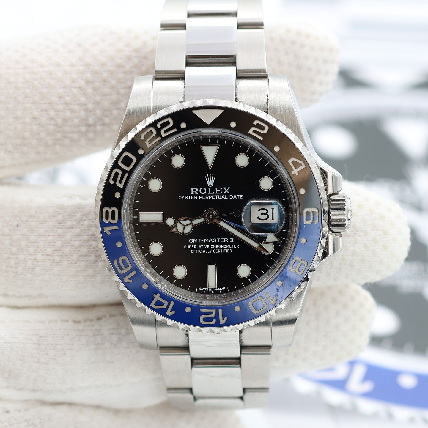 Rolex GMT-Master II 116710BLNR (Unknown (random serial)) - Black dial 40 mm Steel case (4/8)