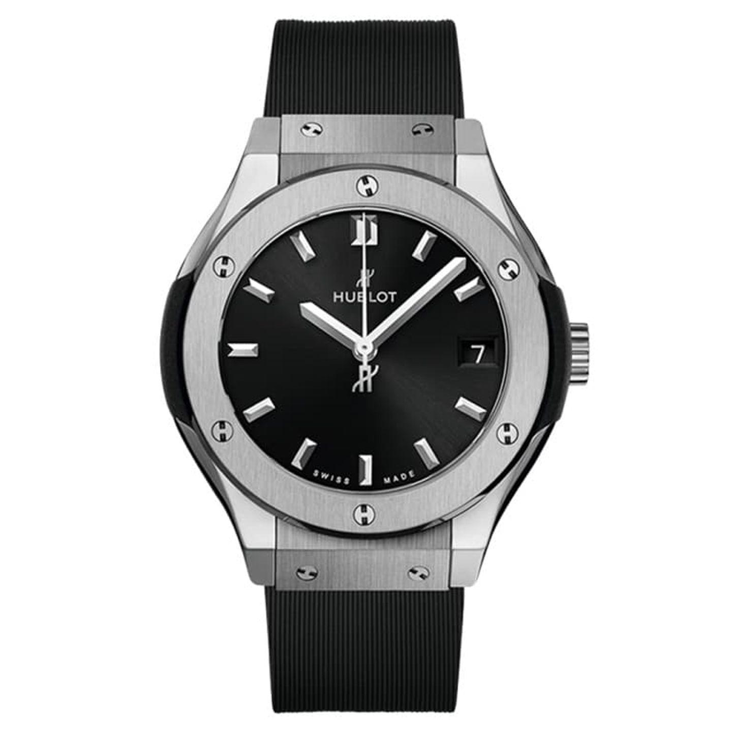 Hublot Classic Fusion Quartz 581.NX.1470.RX (2024) - Black dial 33 mm Titanium case (1/1)