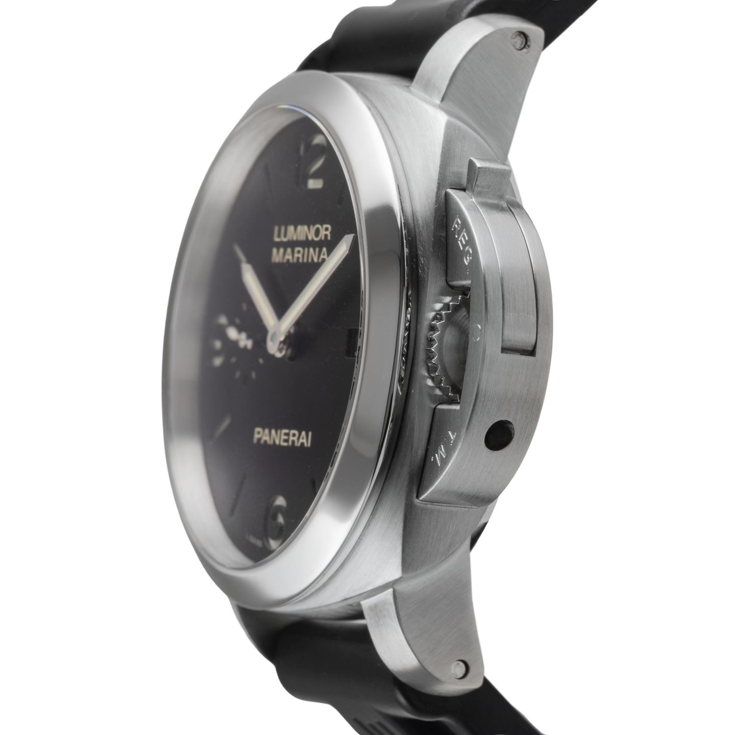 Panerai Luminor Marina 1950 3 Days Automatic PAM00328 (2012) - Black dial 44 mm Steel case (6/8)