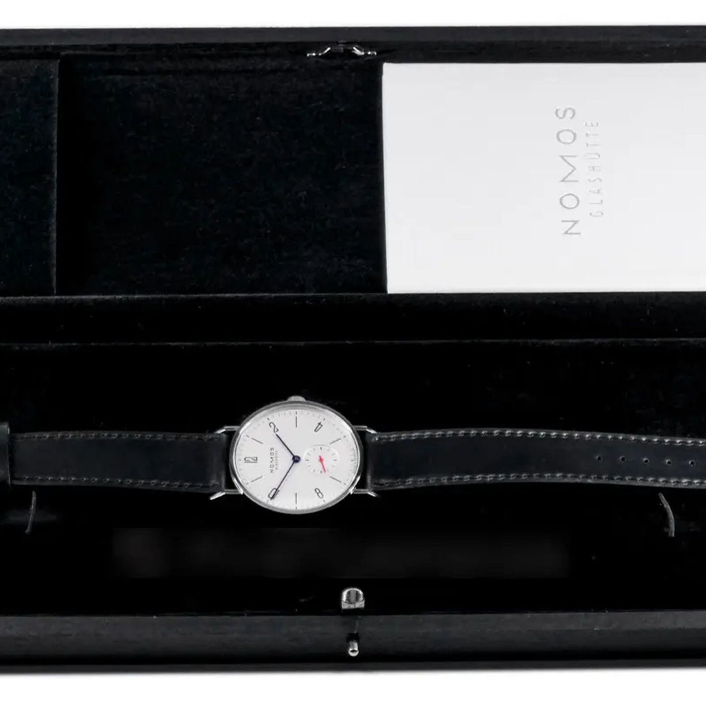 NOMOS Tangente 33 122.S1 (2008) - White dial 33 mm Steel case (5/5)