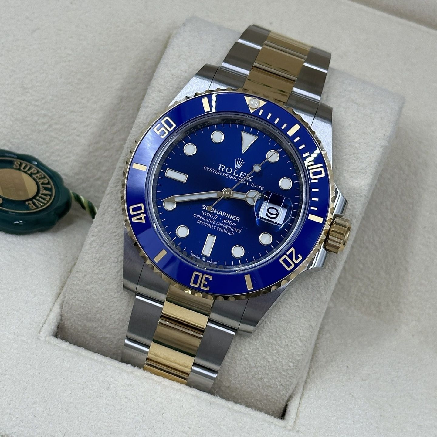 Rolex Submariner Date 126613LB (Onbekend (willekeurig serienummer)) - Blauw wijzerplaat 41mm Staal (6/8)