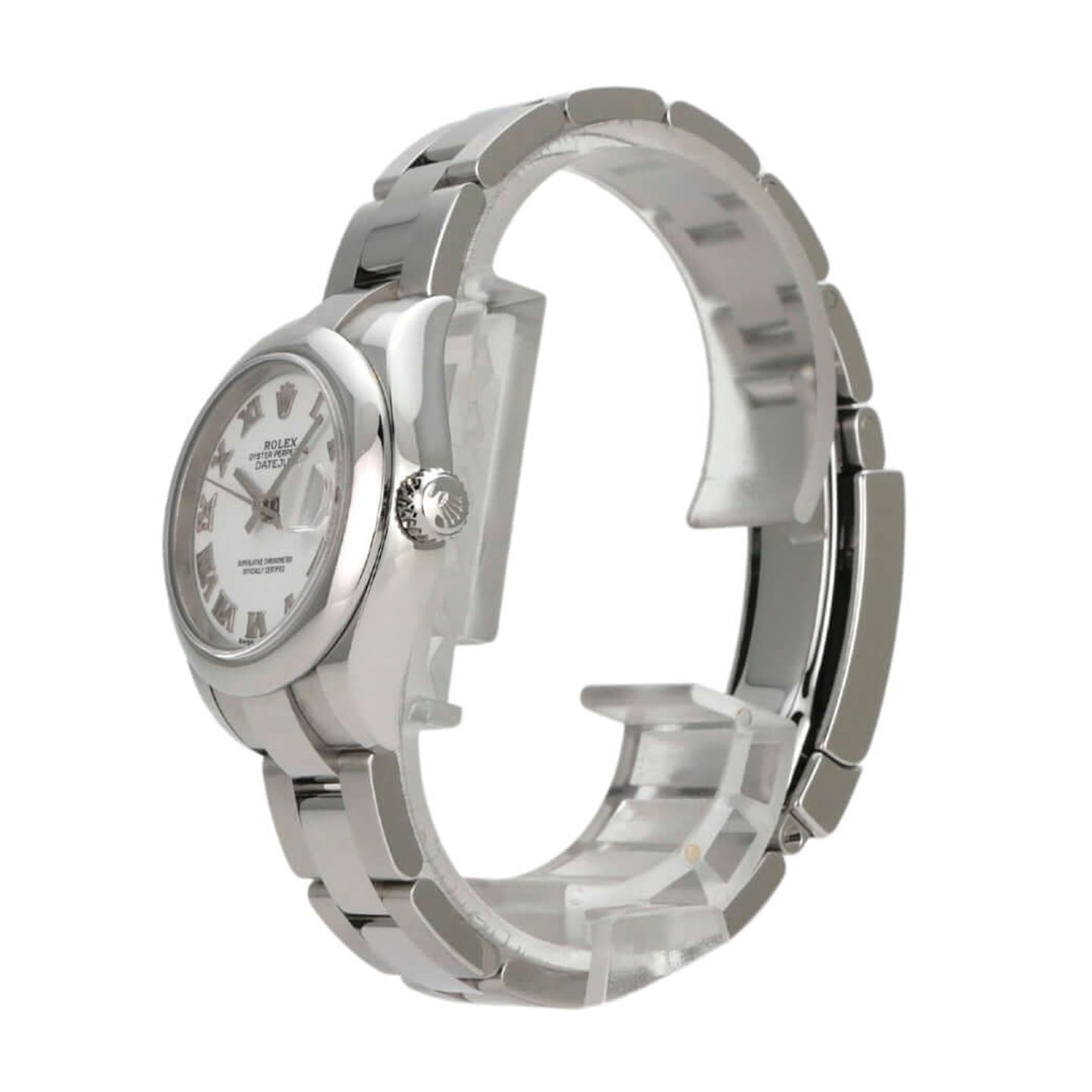 Rolex Lady-Datejust 279160 (2023) - White dial 28 mm Steel case (3/8)