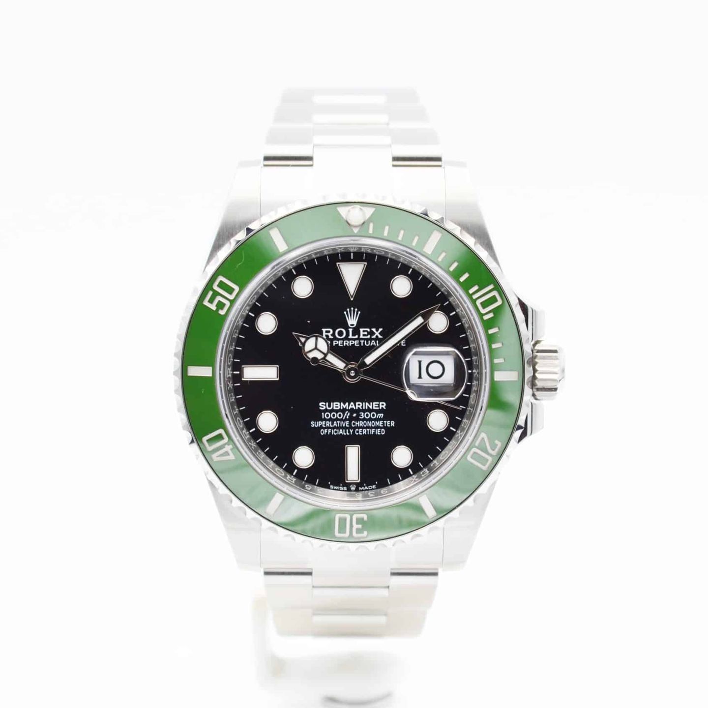 Rolex Submariner Date 126610LV (2024) - Zwart wijzerplaat 41mm Staal (1/7)