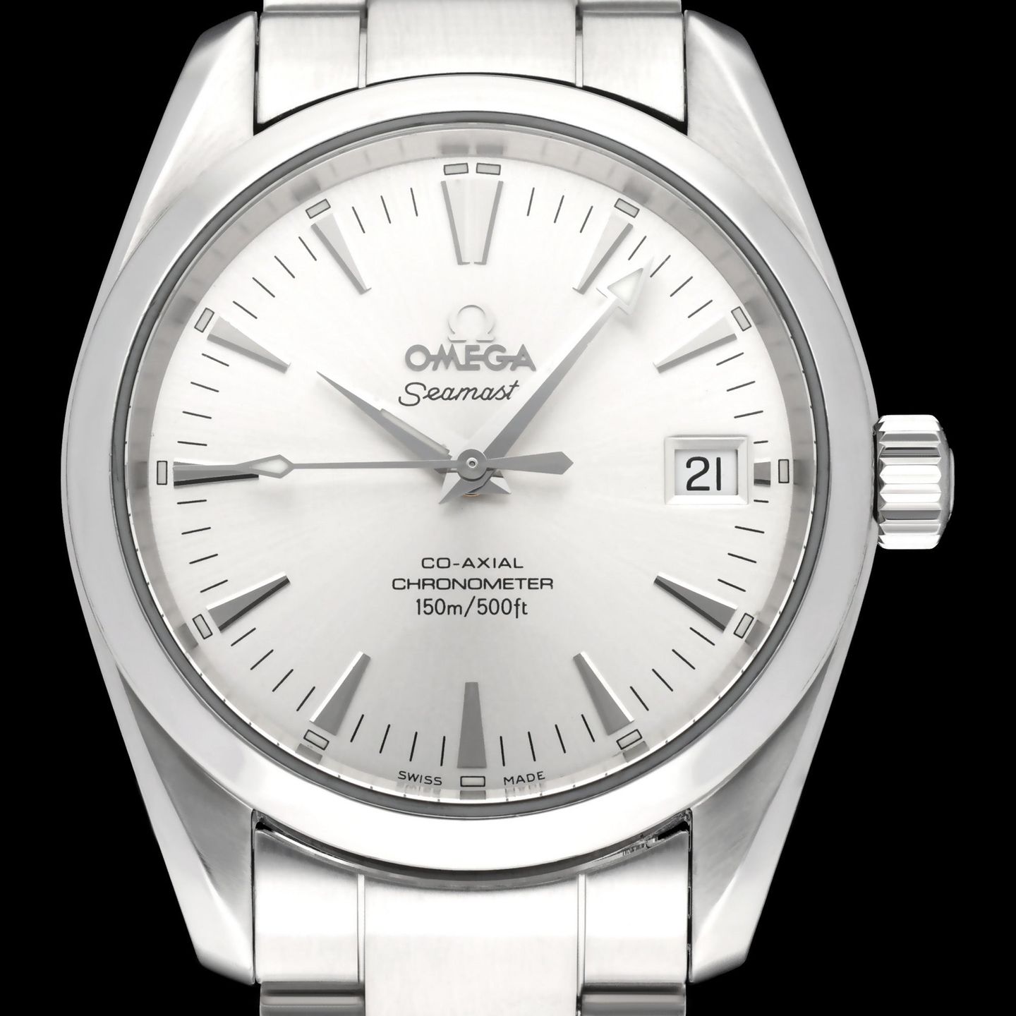 Omega Seamaster Aqua Terra 2504.30 (2007) - Silver dial 36 mm Steel case (1/8)