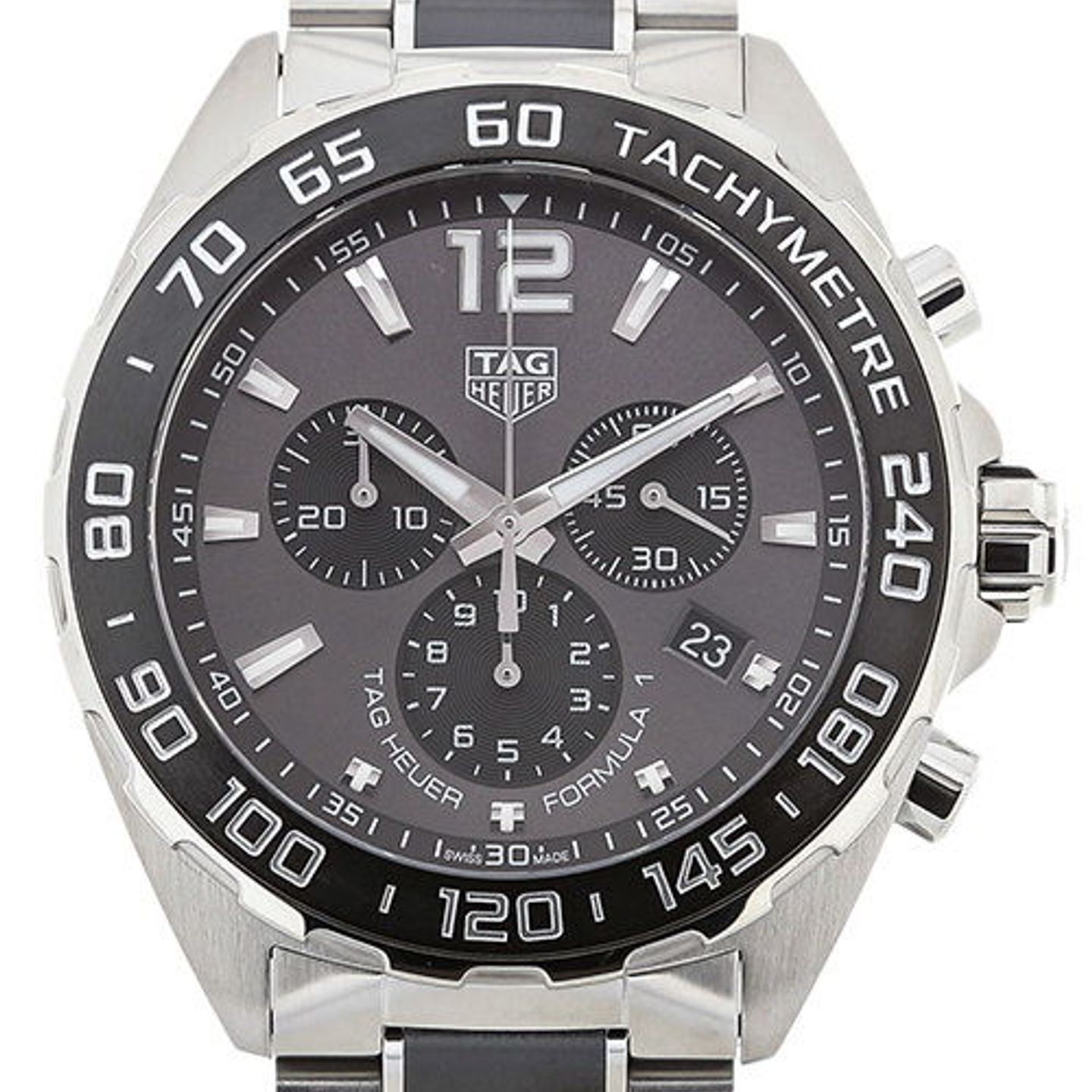 TAG Heuer Formula 1 Quartz CAZ1011.BA0843 (2023) - Grey dial 43 mm Steel case (1/4)