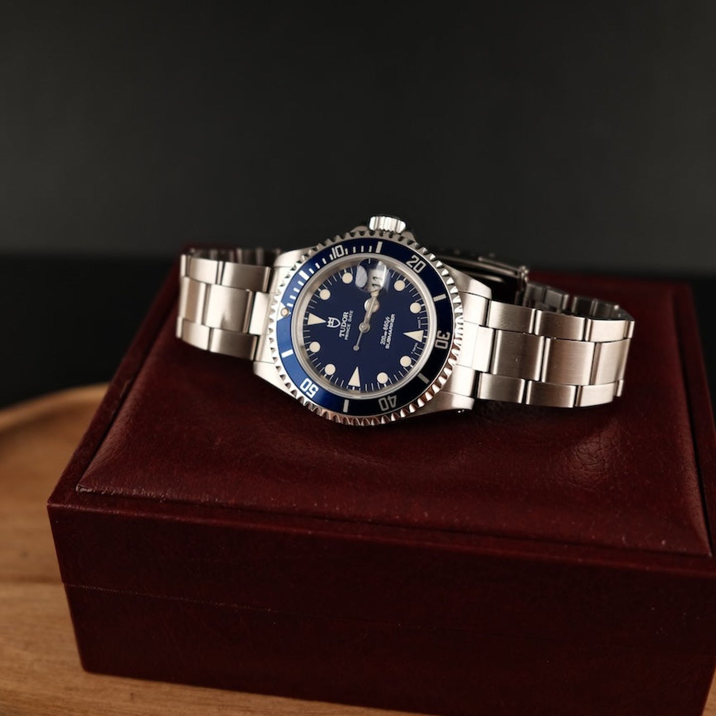 Tudor Submariner 79190 (1997) - Blue dial 40 mm Steel case (4/8)