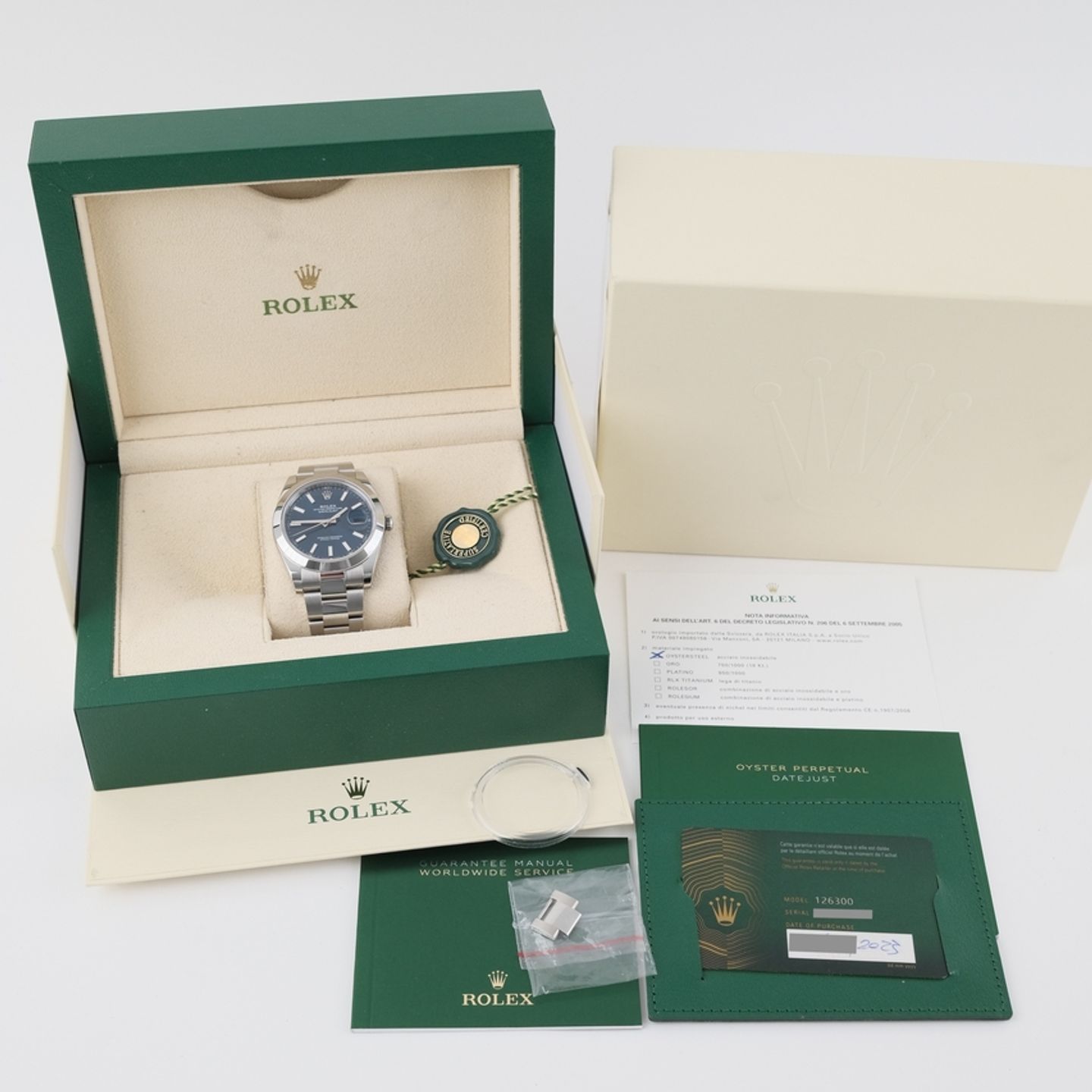 Rolex Datejust 41 126300 - (8/8)
