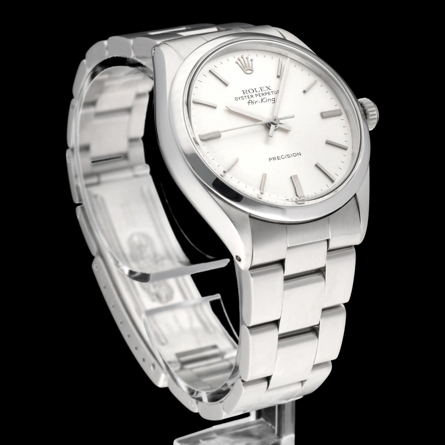 Rolex Air-King 5500 (1973) - 34 mm Steel case (5/7)