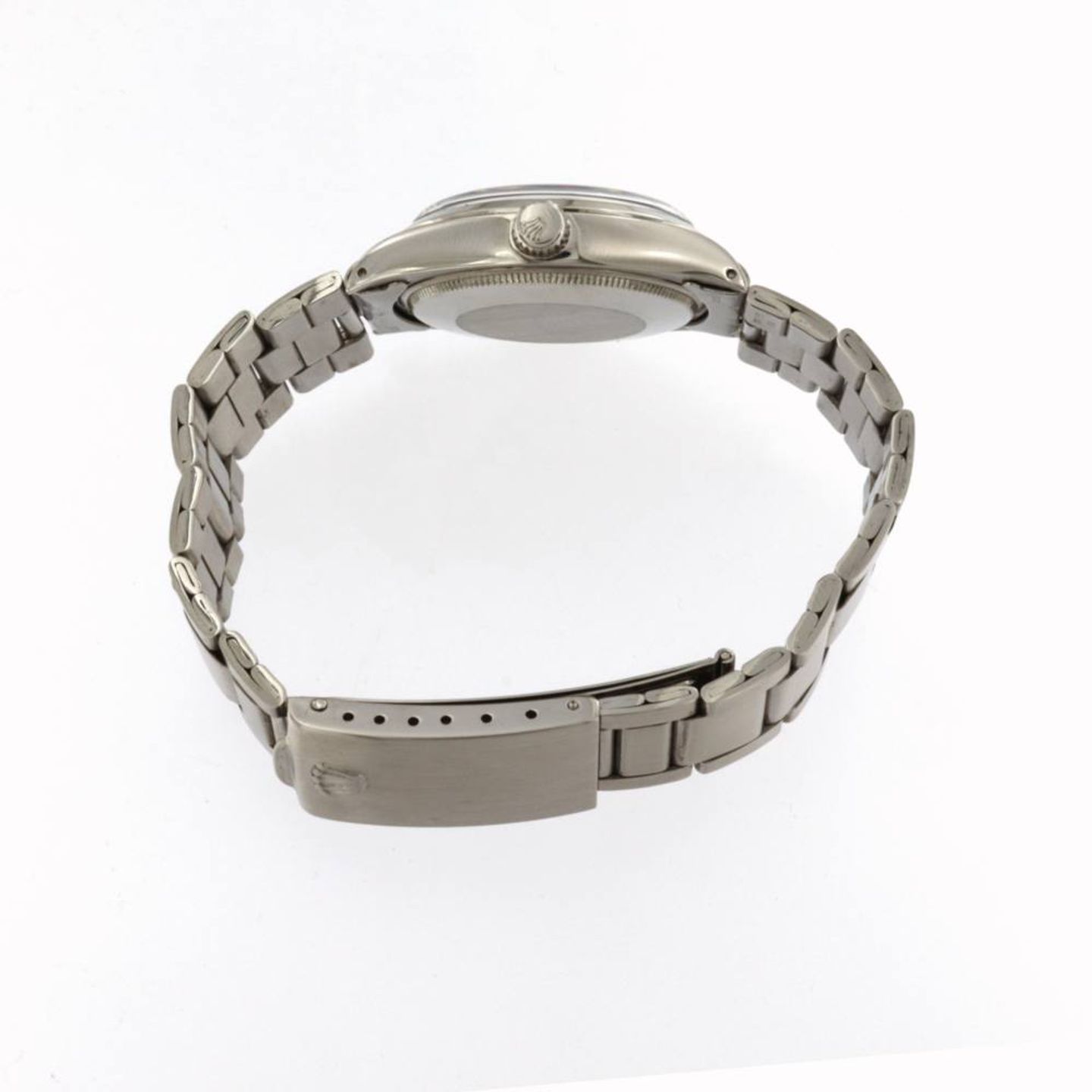 Rolex Air-King 5500 (1975) - Zilver wijzerplaat 34mm Staal (4/4)