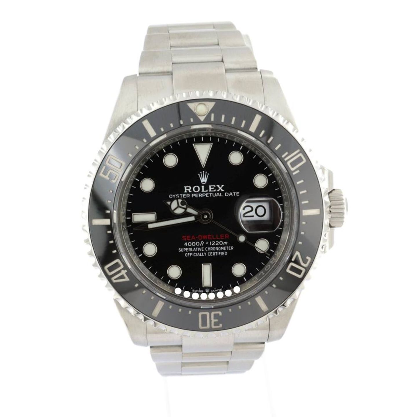 Rolex Sea-Dweller 126600 (2020) - Black dial 43 mm Steel case (1/6)