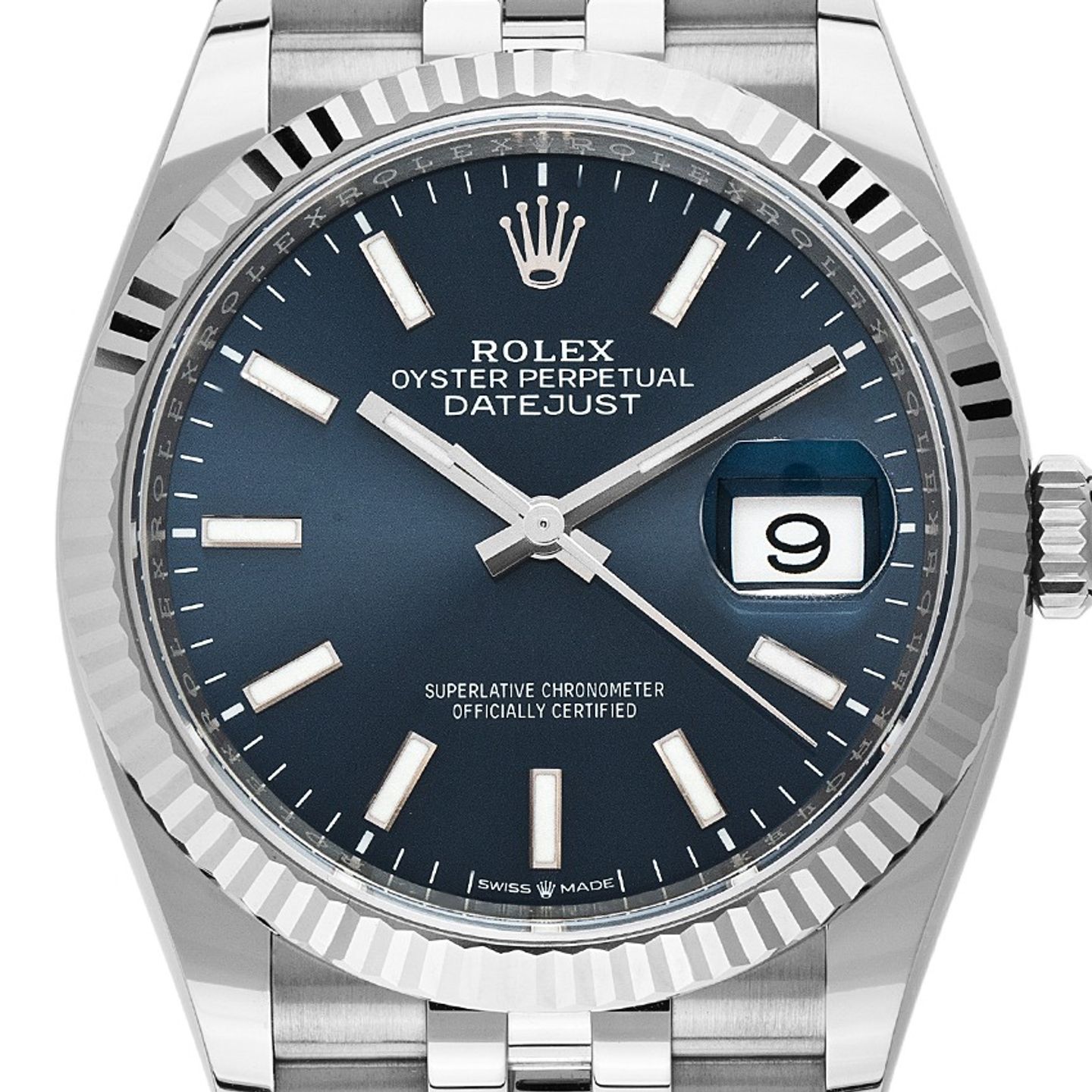 Rolex Datejust 36 126234 (2025) - Blauw wijzerplaat 36mm Staal (1/7)