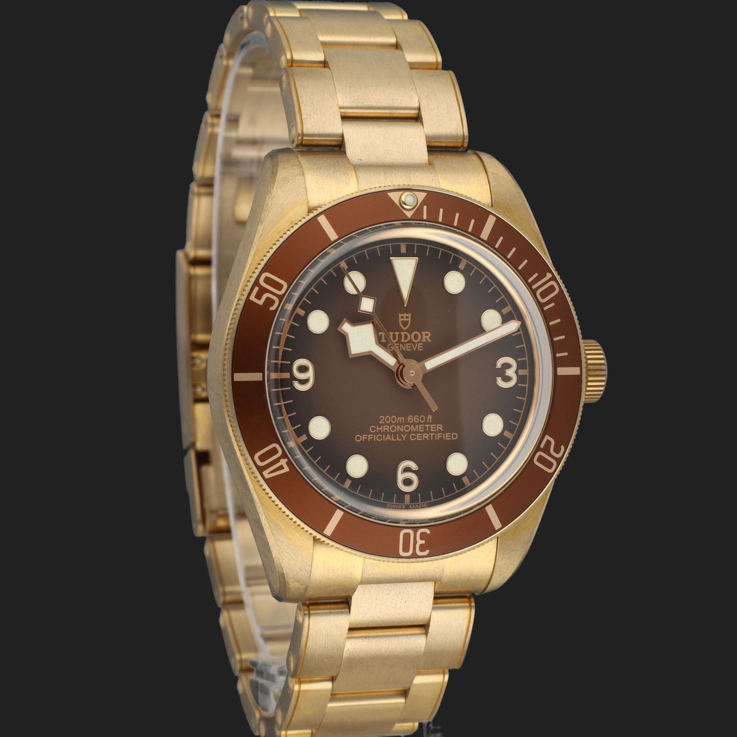 Tudor Black Bay Bronze 79012M (2022) - Brown dial 39 mm Bronze case (4/8)