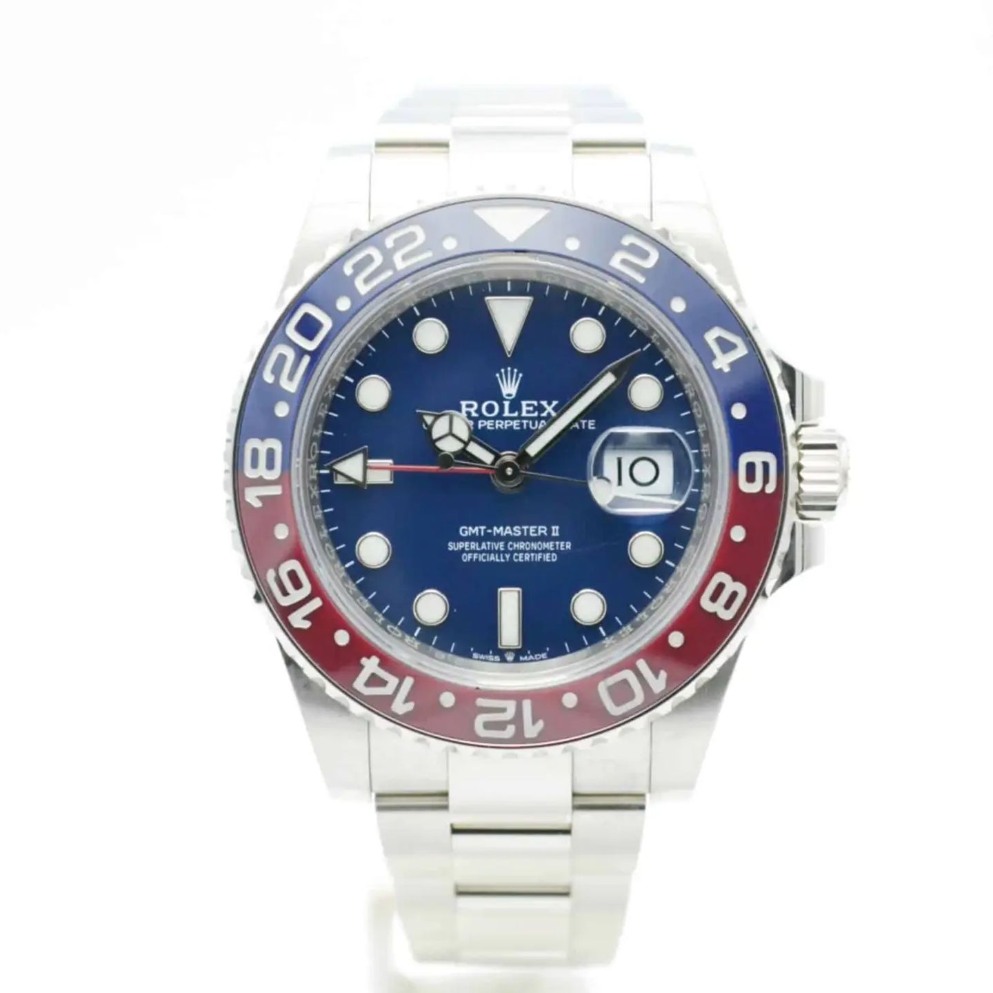 Rolex GMT-Master II 126719BLRO (2019) - Black dial 40 mm White Gold case (1/7)