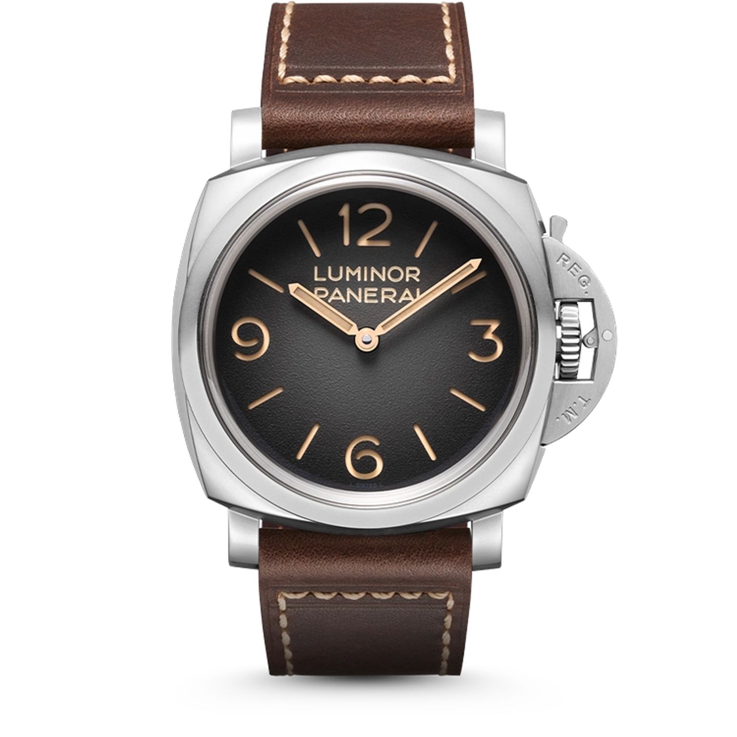 Panerai Luminor 1950 PAM01628 (2025) - Zwart wijzerplaat 47mm Staal (1/1)
