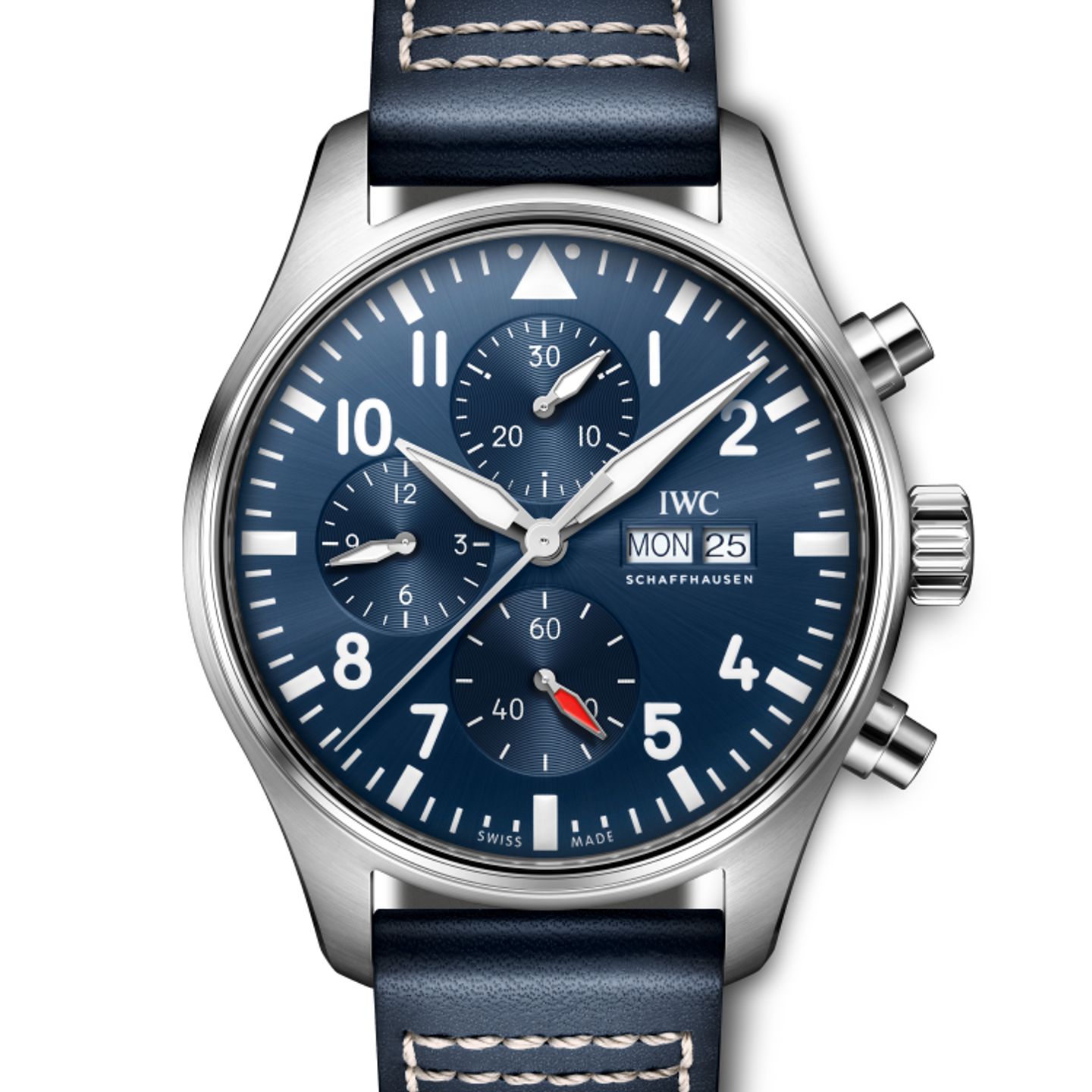 IWC Pilot Chronograph IW378003 (2023) - Blauw wijzerplaat 43mm Staal (1/1)