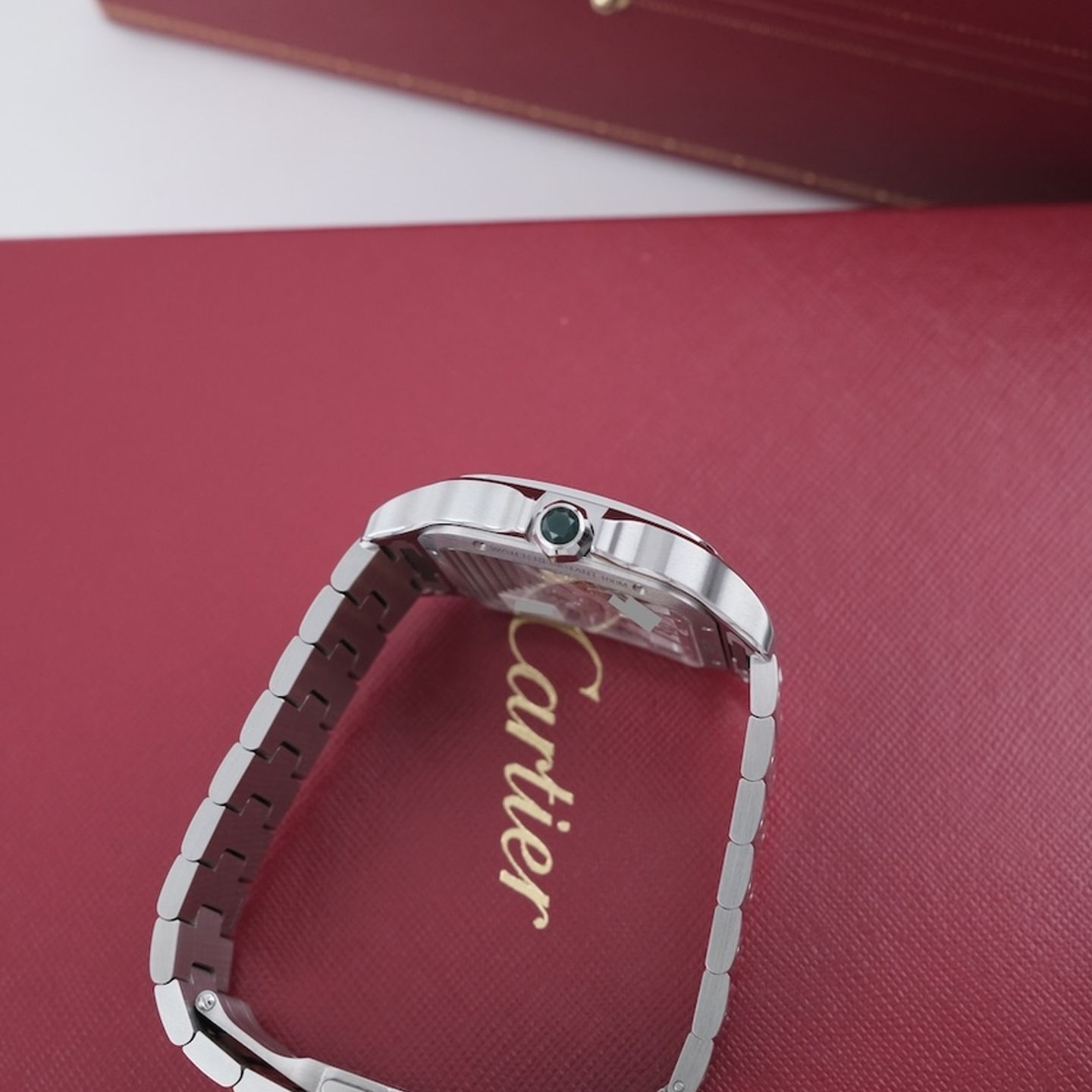Cartier Santos WHSA0028 (2023) - 48mm Staal (6/8)