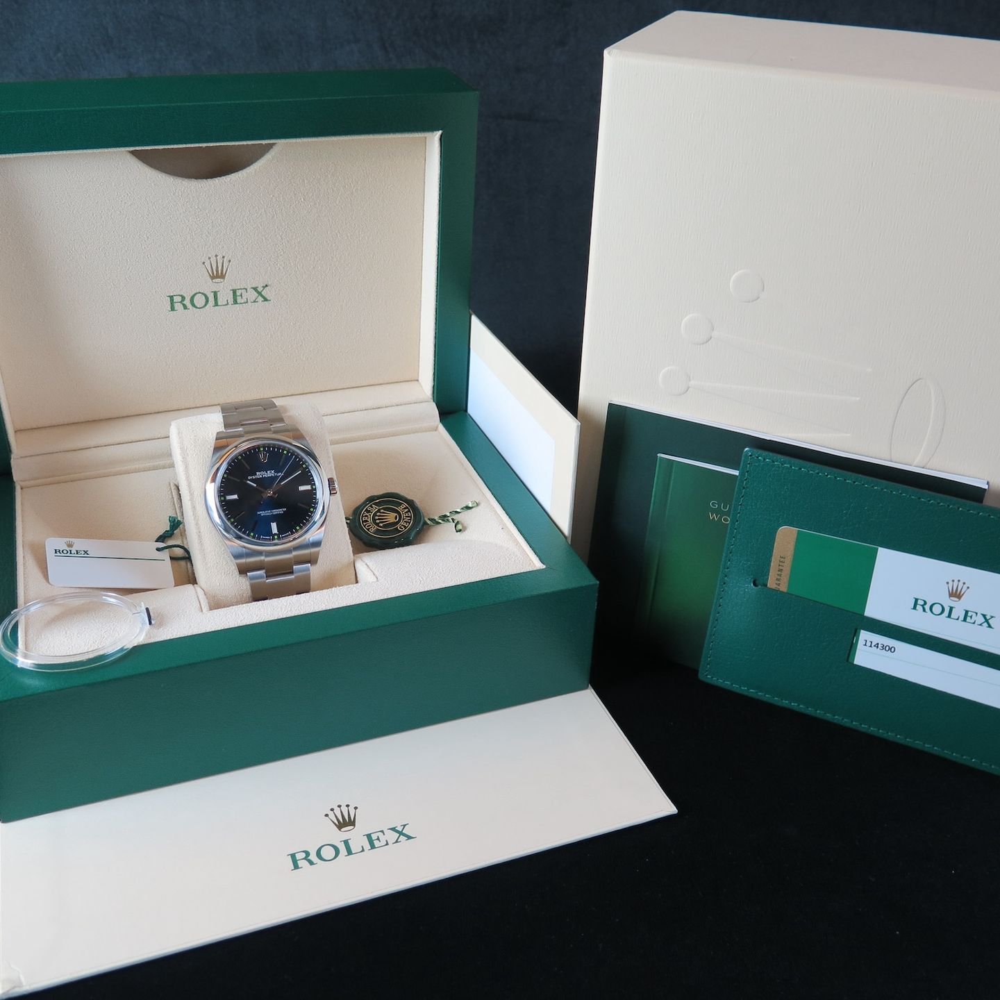 Rolex Oyster Perpetual 39 114300 (2019) - 39 mm Steel case (8/8)