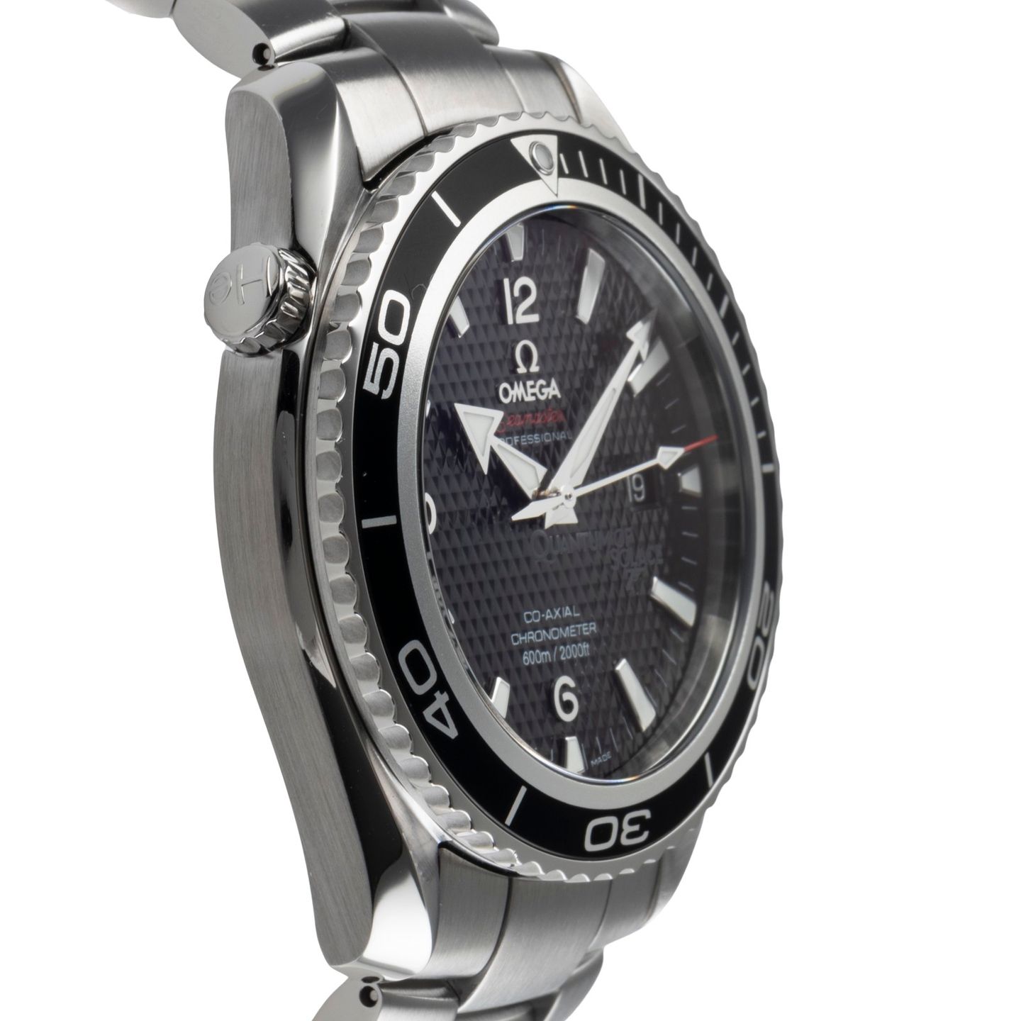 Omega Seamaster Planet Ocean 222.30.46.20.01.001 (Onbekend (willekeurig serienummer)) - Zwart wijzerplaat 46mm Staal (7/8)