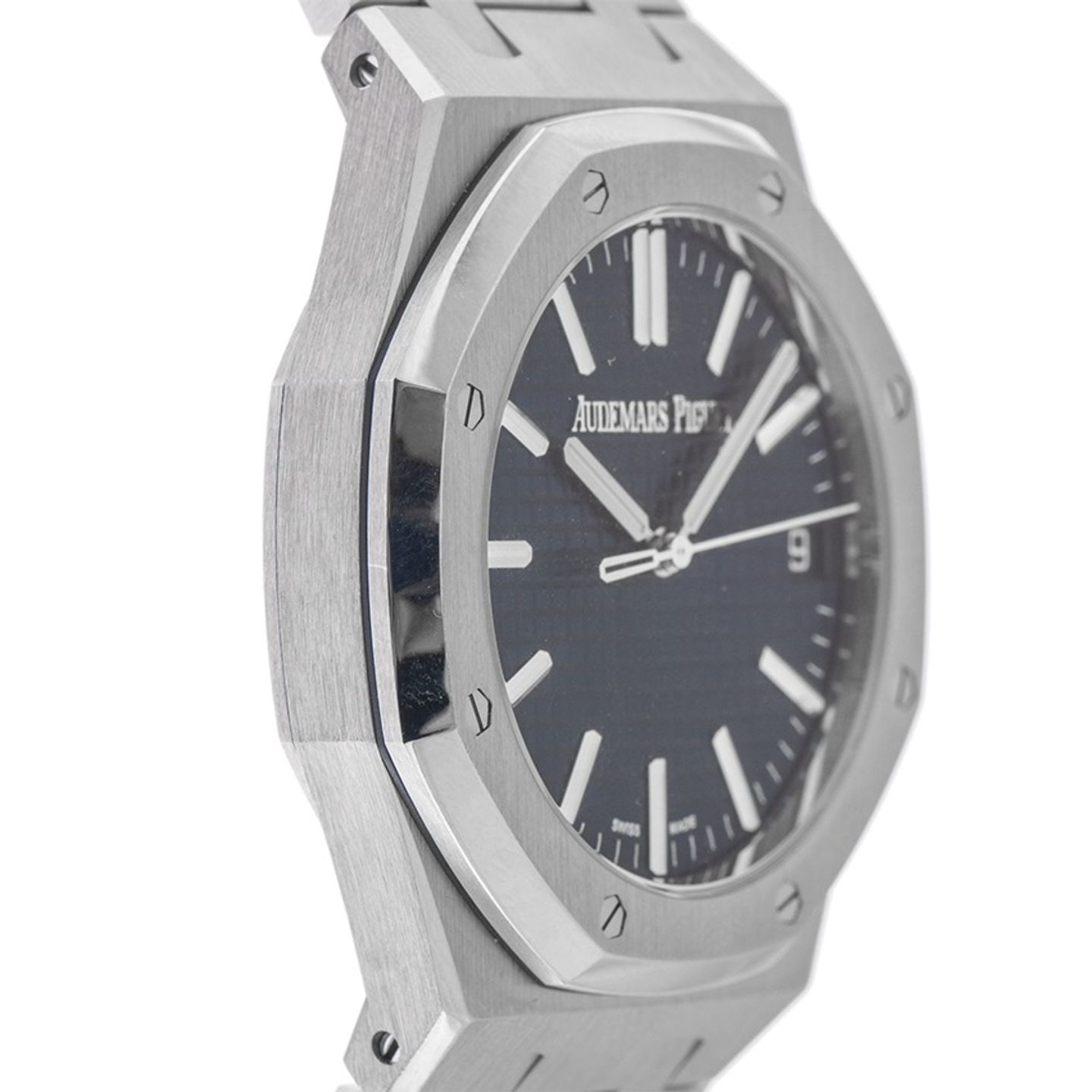 Audemars Piguet Royal Oak Selfwinding 15510ST.OO.1320ST.01 (2020) - Blauw wijzerplaat 41mm Staal (5/7)