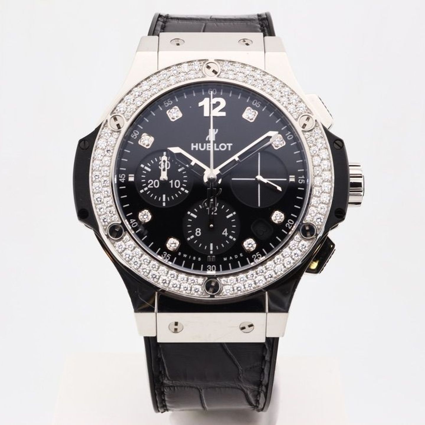Hublot Big Bang 41 mm 341.SX.1270.VR.1104 (2014) - Black dial 41 mm Steel case (2/6)