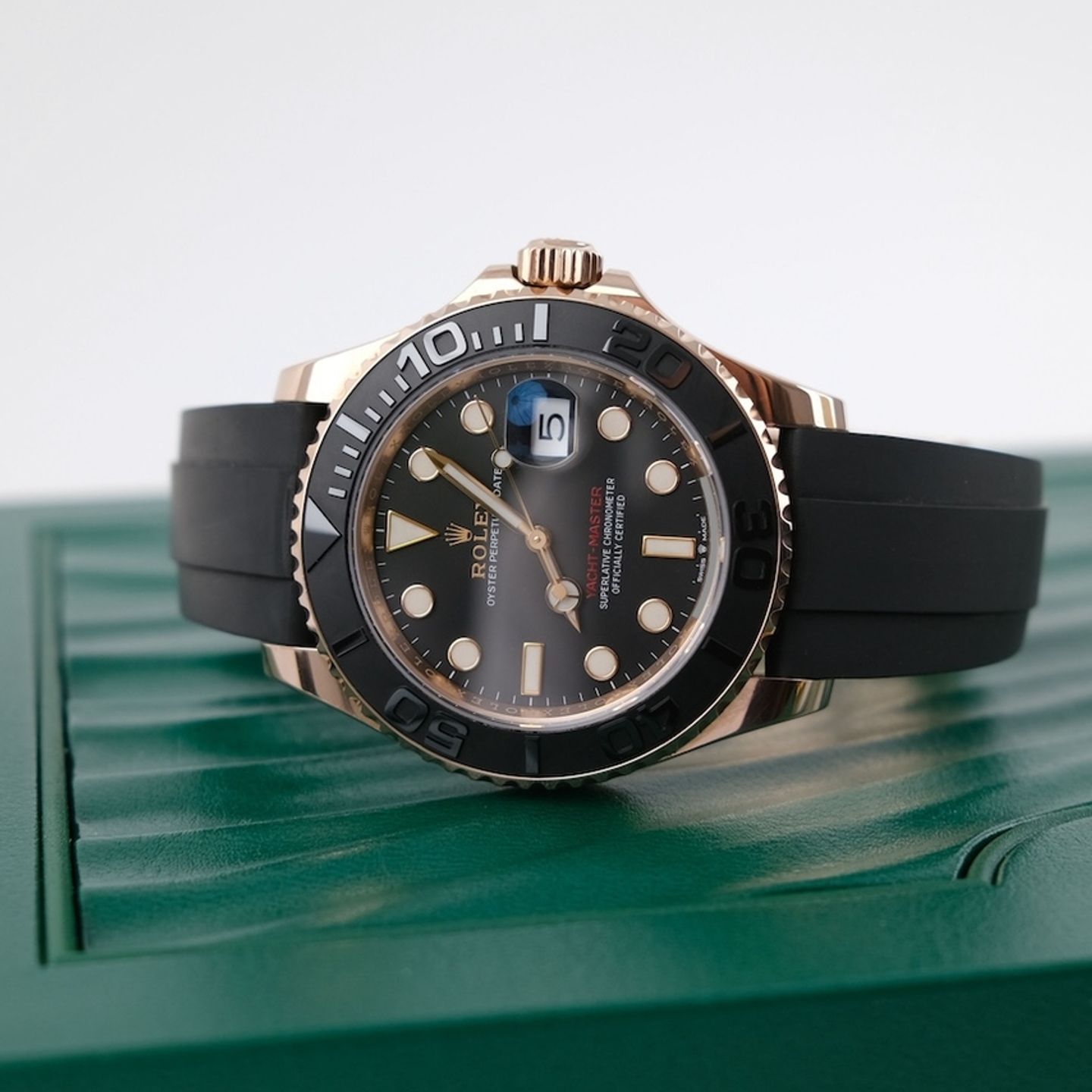 Rolex Yacht-Master 40 126655 (2020) - Zwart wijzerplaat 40mm Roségoud (6/8)