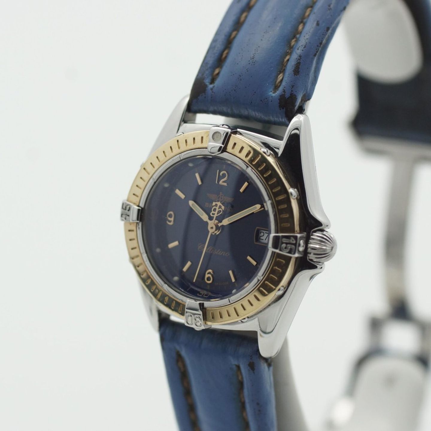 Breitling Callistino D52045 (1997) - Wit wijzerplaat 28mm Staal (4/8)