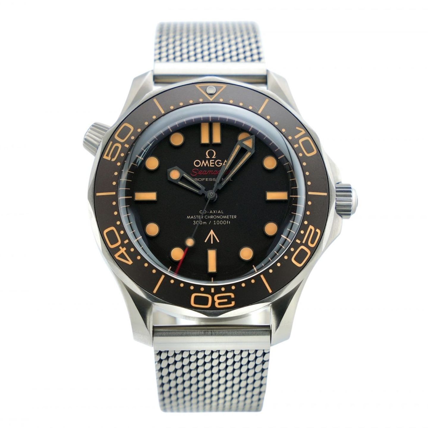 Omega Seamaster Diver 300 M 210.90.42.20.01.001 (2022) - Brown dial 42 mm Titanium case (1/8)