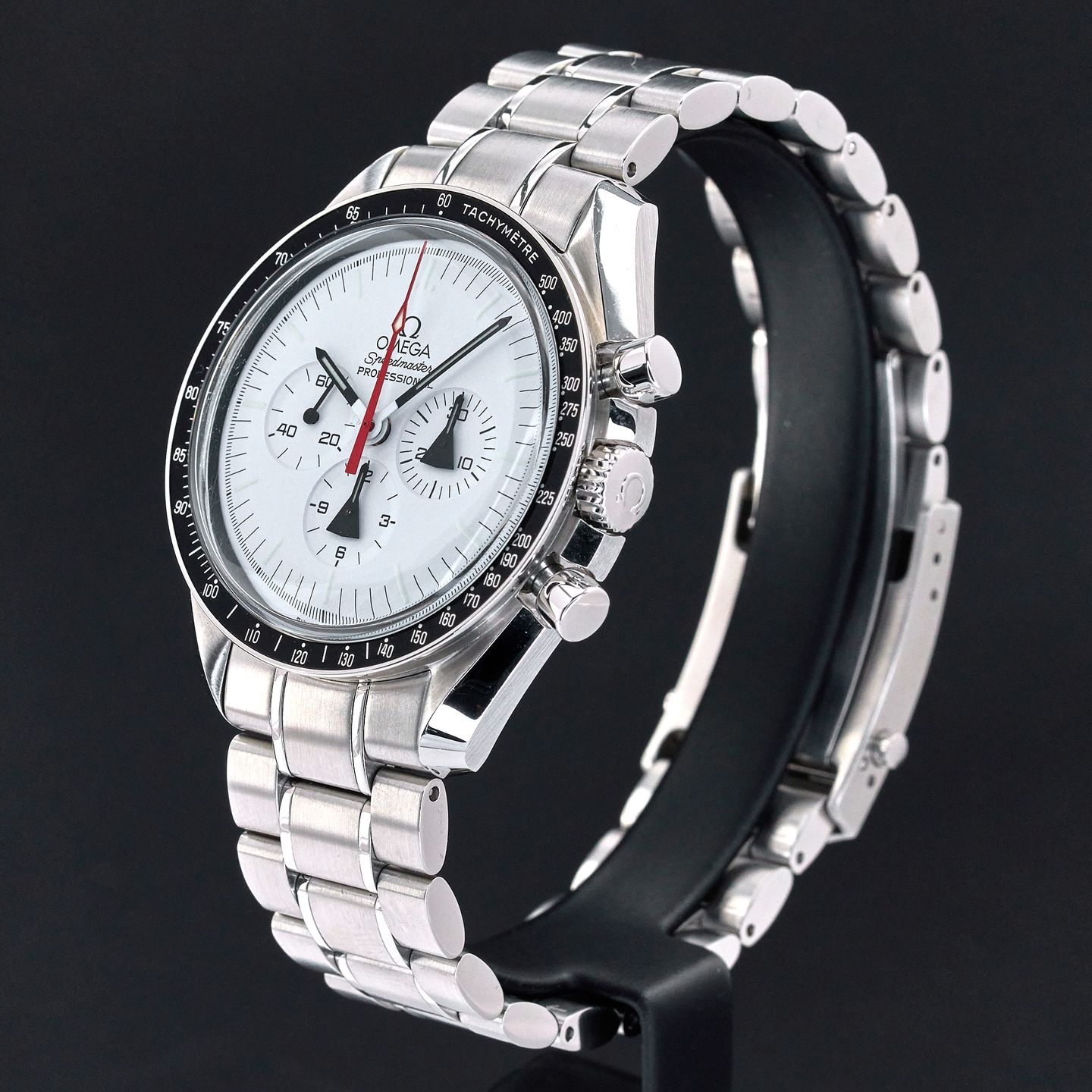 Omega Speedmaster Professional Moonwatch 311.32.42.30.04.001 (2008) - White dial 42 mm Steel case (4/7)