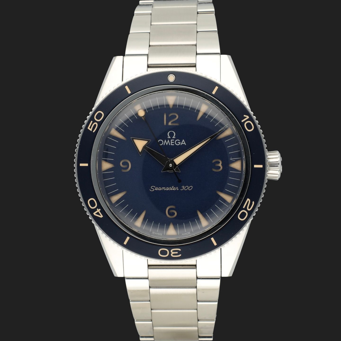 Omega Seamaster 300 234.30.41.21.03.001 (2022) - Blauw wijzerplaat 41mm Staal (3/7)